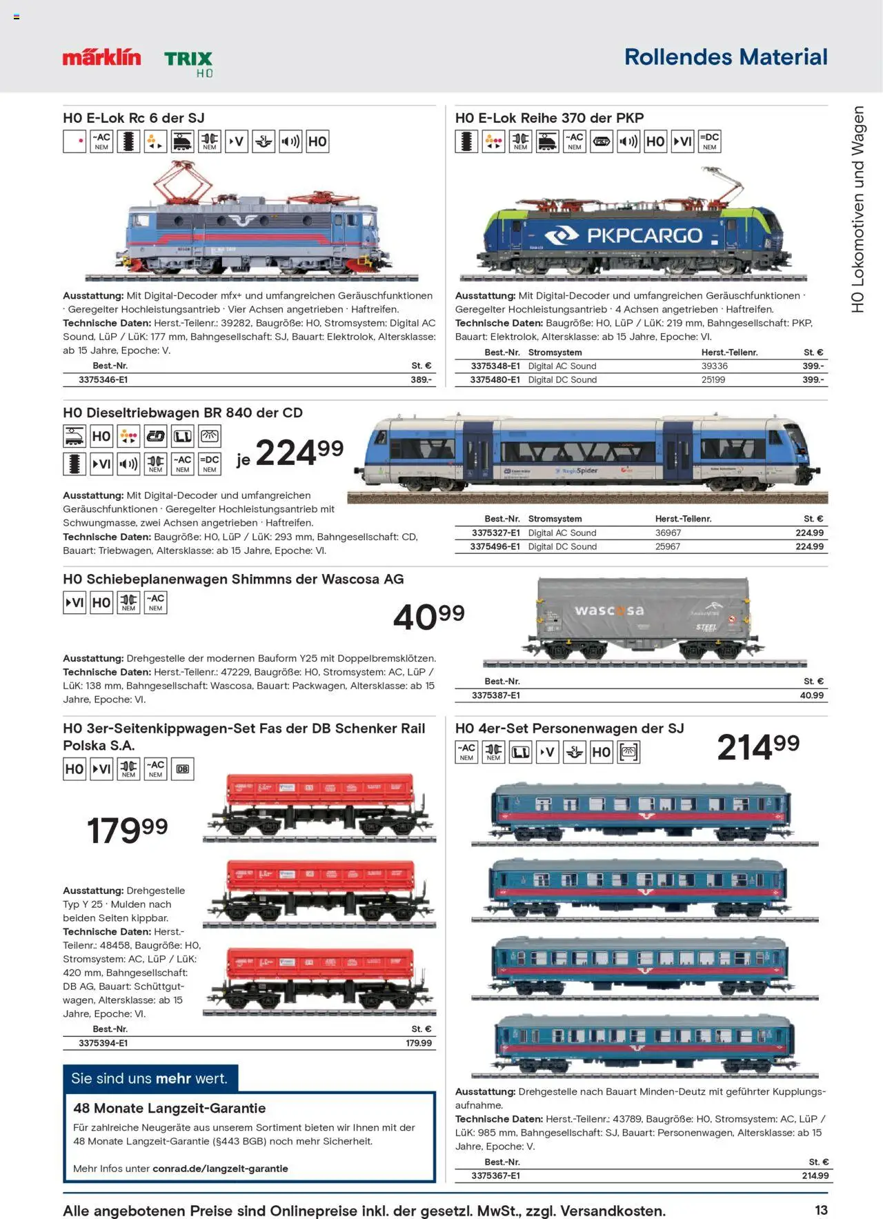 Conrad  Modellbahn Katalog – gültig ab 25.08.2025 | Seite: 15