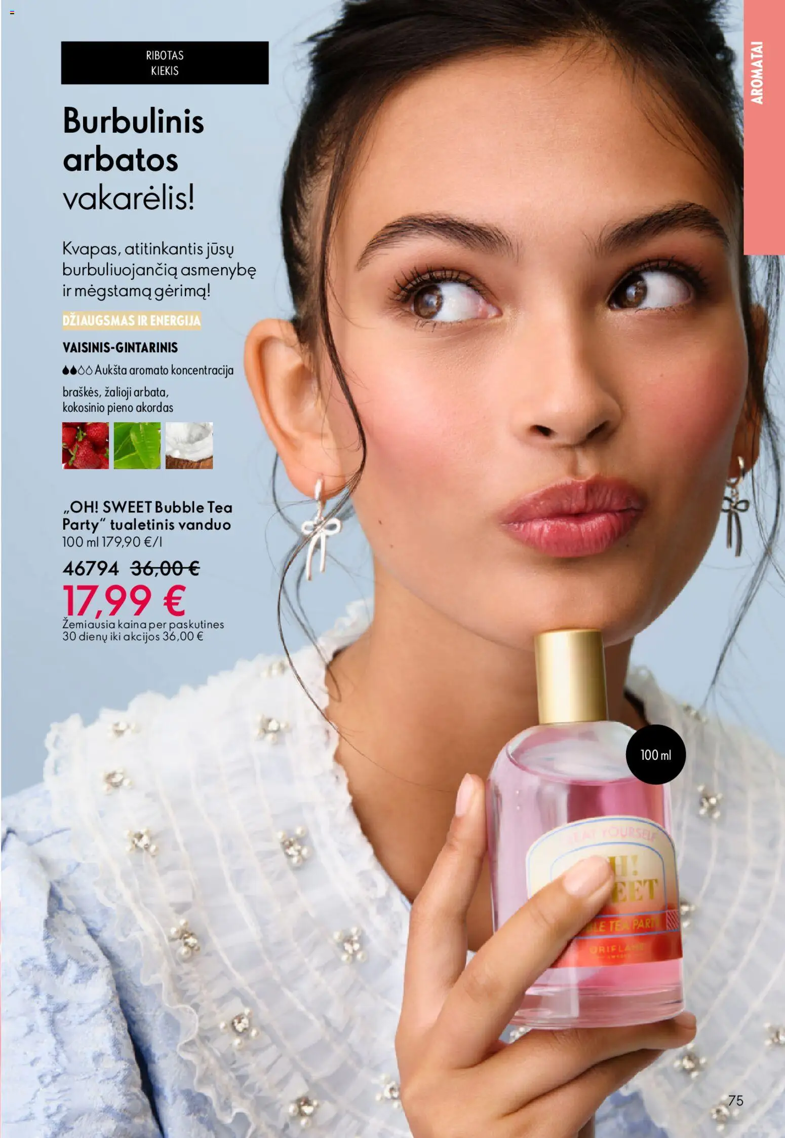Oriflame akcijos nuo 18.02.2026 | Puslapis: 75 | Prekių: Tualetinis vanduo