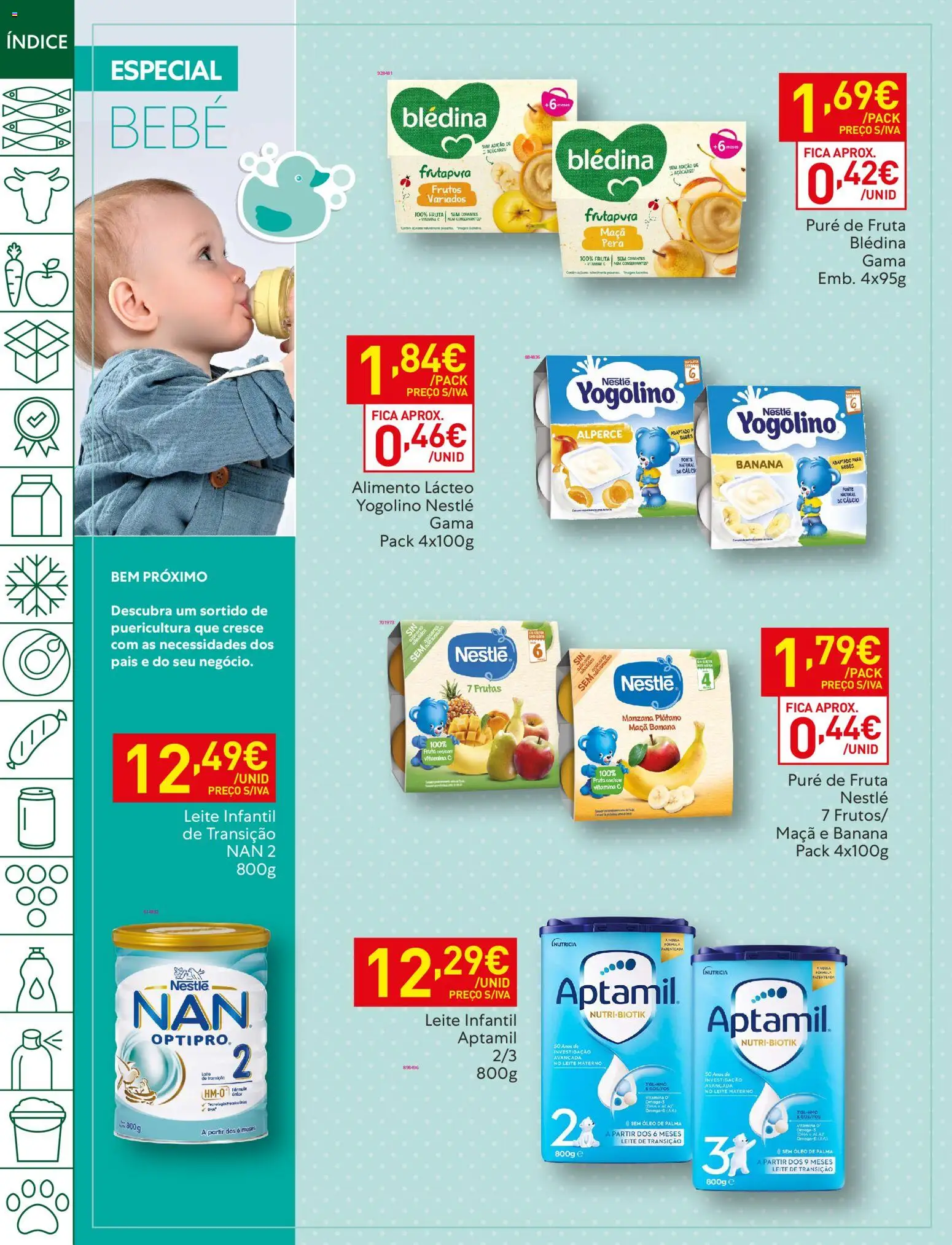 Recheio folheto │ válido de 13.01.2026 | Página: 48 | Produtos: Leite infantil, Cálcio, Leite, Vitamina d
