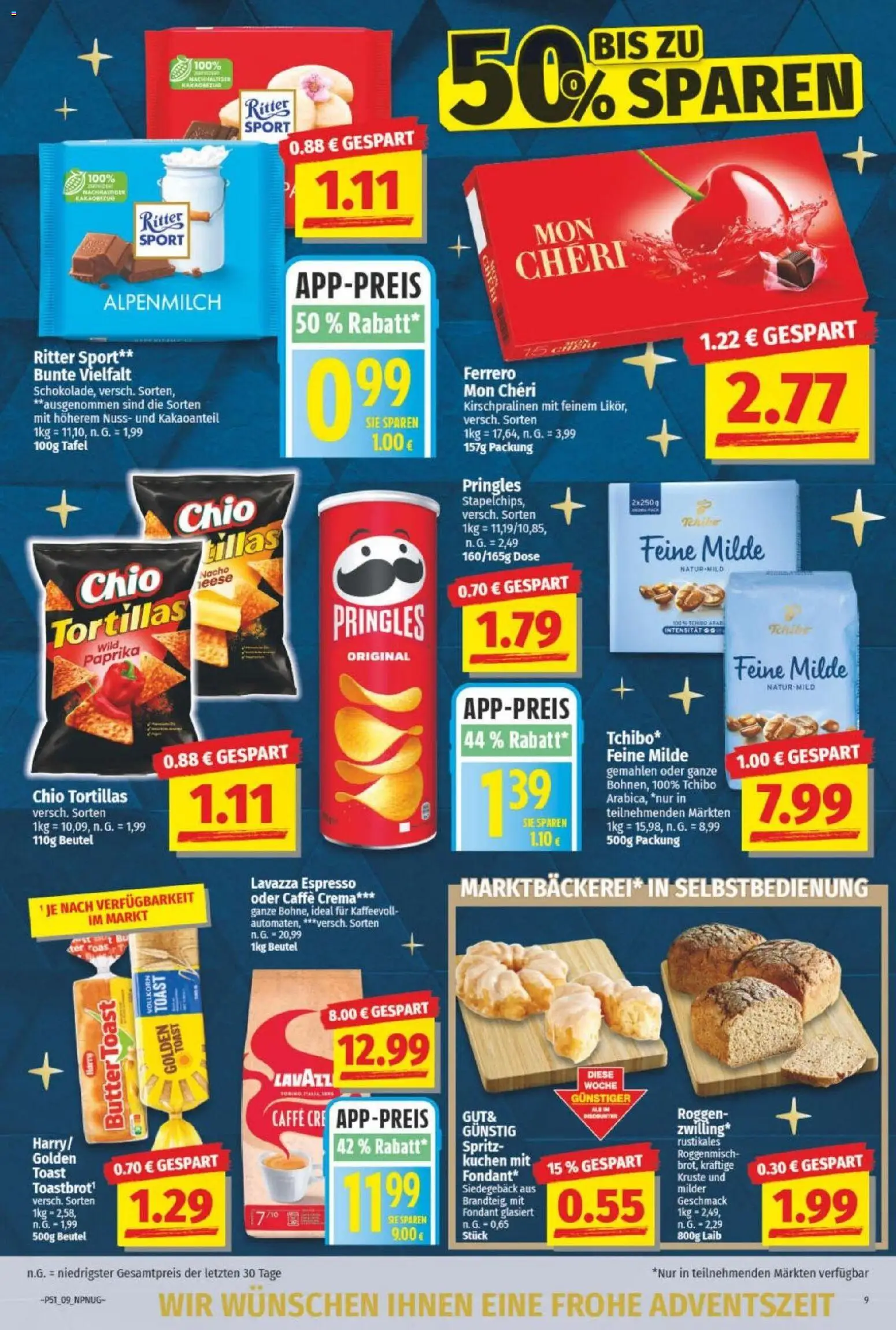 NP Discount Prospekt – gültig ab 15.12.2025 | Seite: 9 | Produkte: Lavazza, Toast, Paprika, Pringles