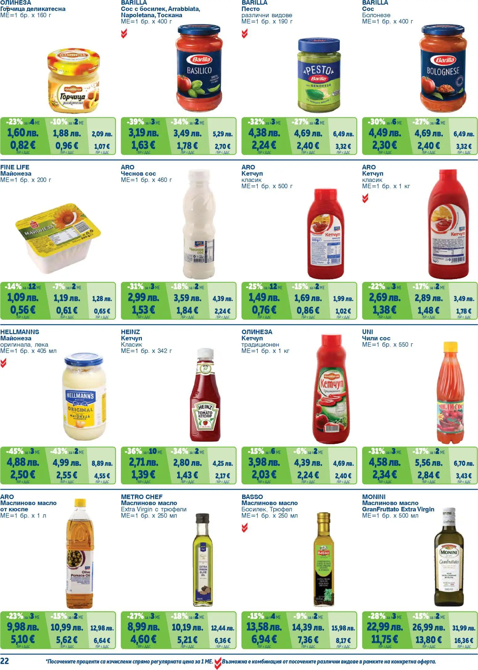 {H1} | Страница: 22 | Продукти: Майонеза, Масло, Горчица, Трюфел