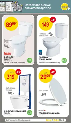  | Pagina: 33 | Producten: Toilet