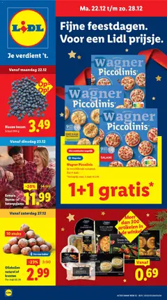 Lidl - Folder week 52 - Voorbeeld van een folder van Lidl, geldig van 22.12.2025