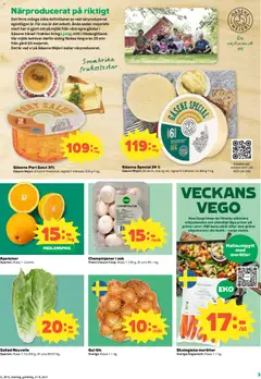 Coop erbjudanden - Förhandsvisning av reklamblad från butik Coop aktuell från 16.03.2026 | Sida: 3 | Produkter: Mjölk, Gul lök, Apelsiner, Sallad