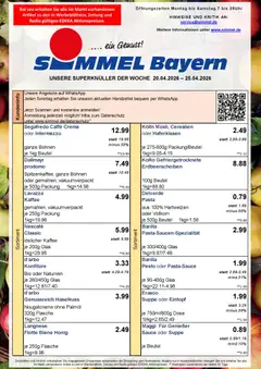 Simmel Bayern ab 20.04.2026 gültig