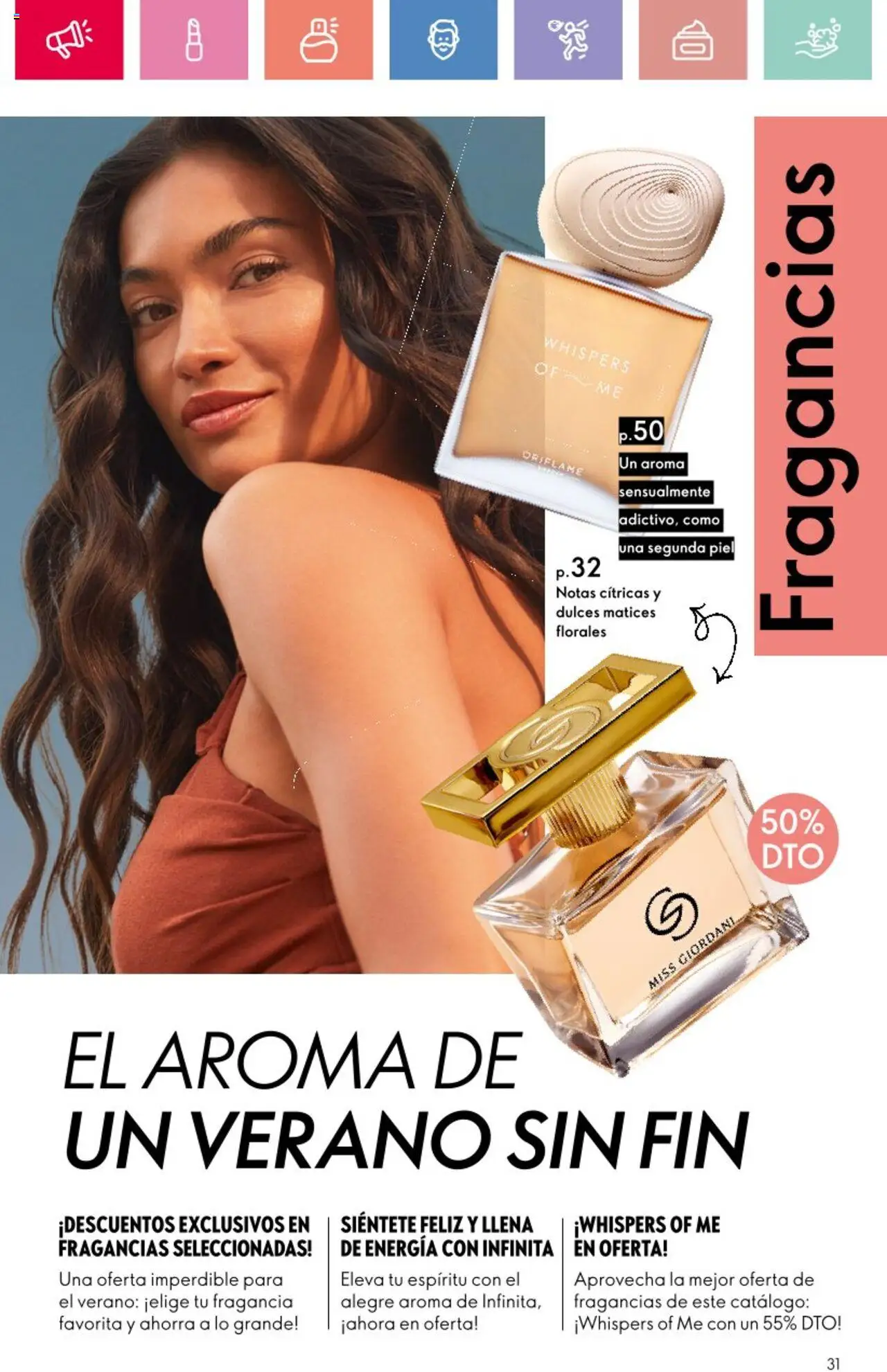 Oriflame - Catálogo Campaña 9 │ válido desde el 22.06.2025 | Página: 31 | Productos: Perfume, Fragancia