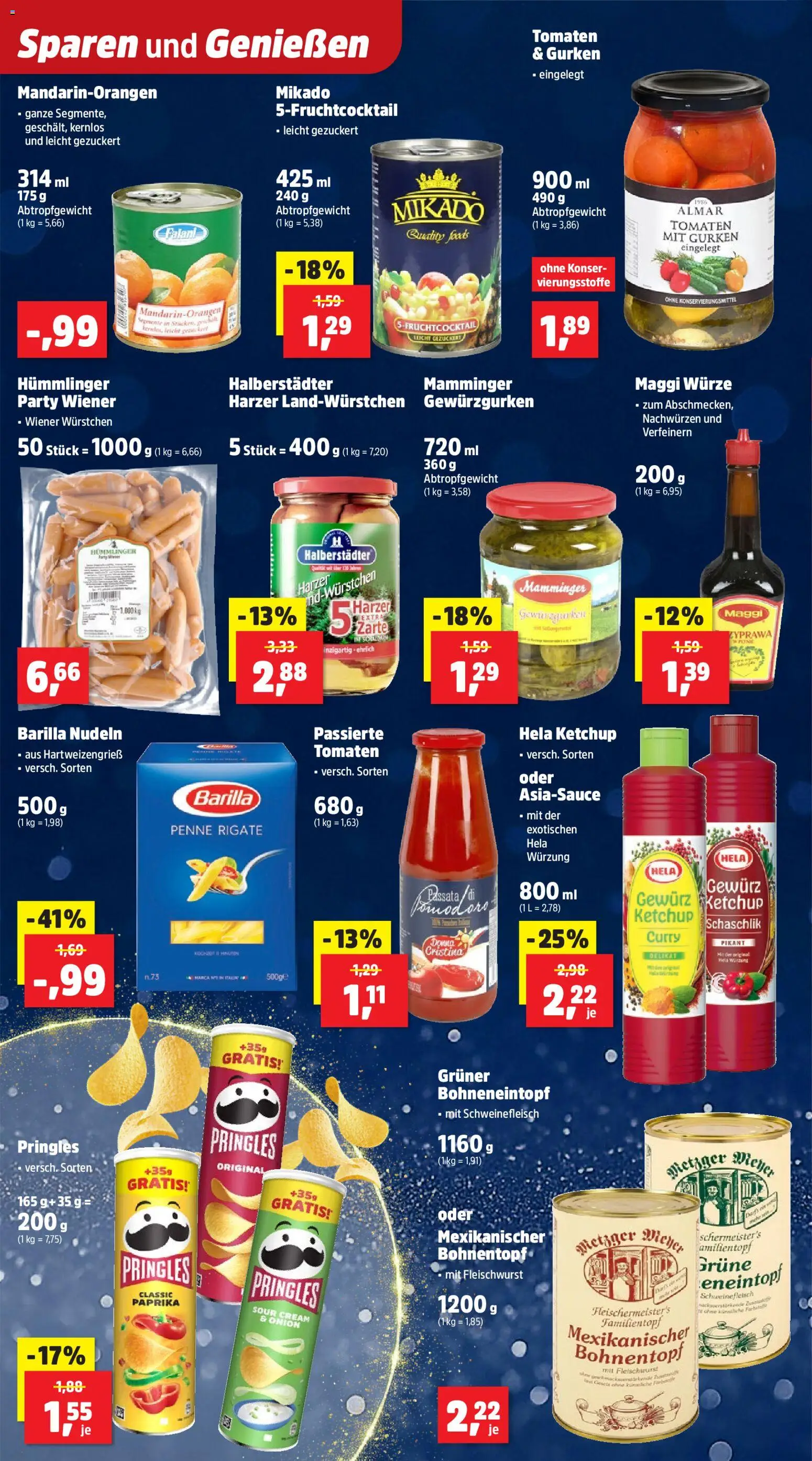 Thomas Philipps Prospekt – gültig ab 29.12.2025 | Seite: 4 | Produkte: Maggi, Nudeln, Ketchup, Gurken