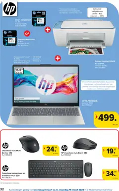 Carrefour folder week 10 - Voorbeeld van een folder van Carrefour, geldig van 04.03.2026 | Pagina: 32 | Producten: Printer, Bluetooth, Muis