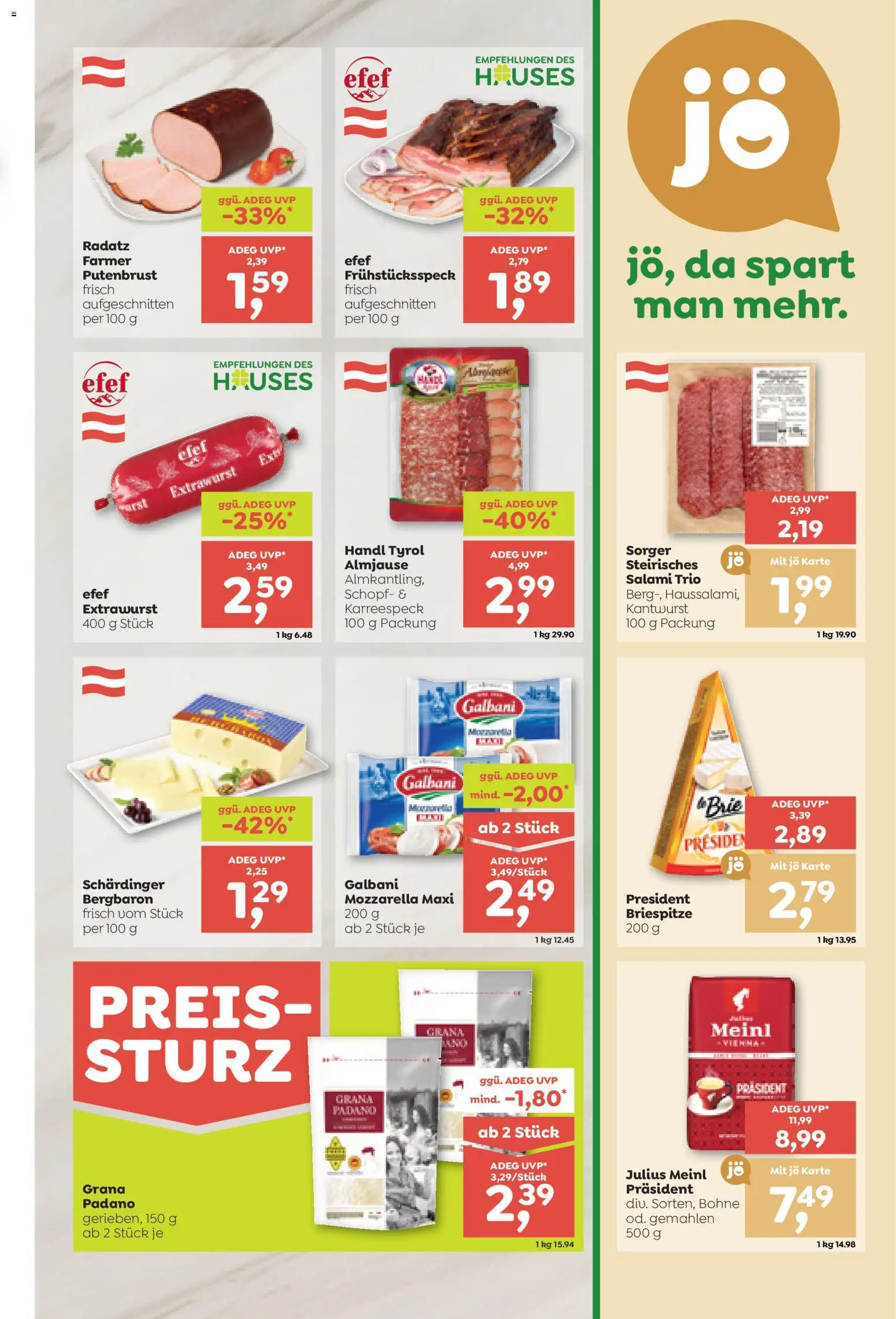 ADEG Flugblatt gültig ab 09.04.2026 | Seite: 5 | Produkte: Salami
