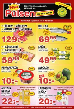 Nya Pulsen - erbjudanden - Förhandsvisning av reklamblad från butik Nya Pulsen aktuell från 15.12.2025