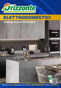 Anteprima del volantino Orizzonte Elettrodomestici catalogo valido a partire dal 01.11.2025