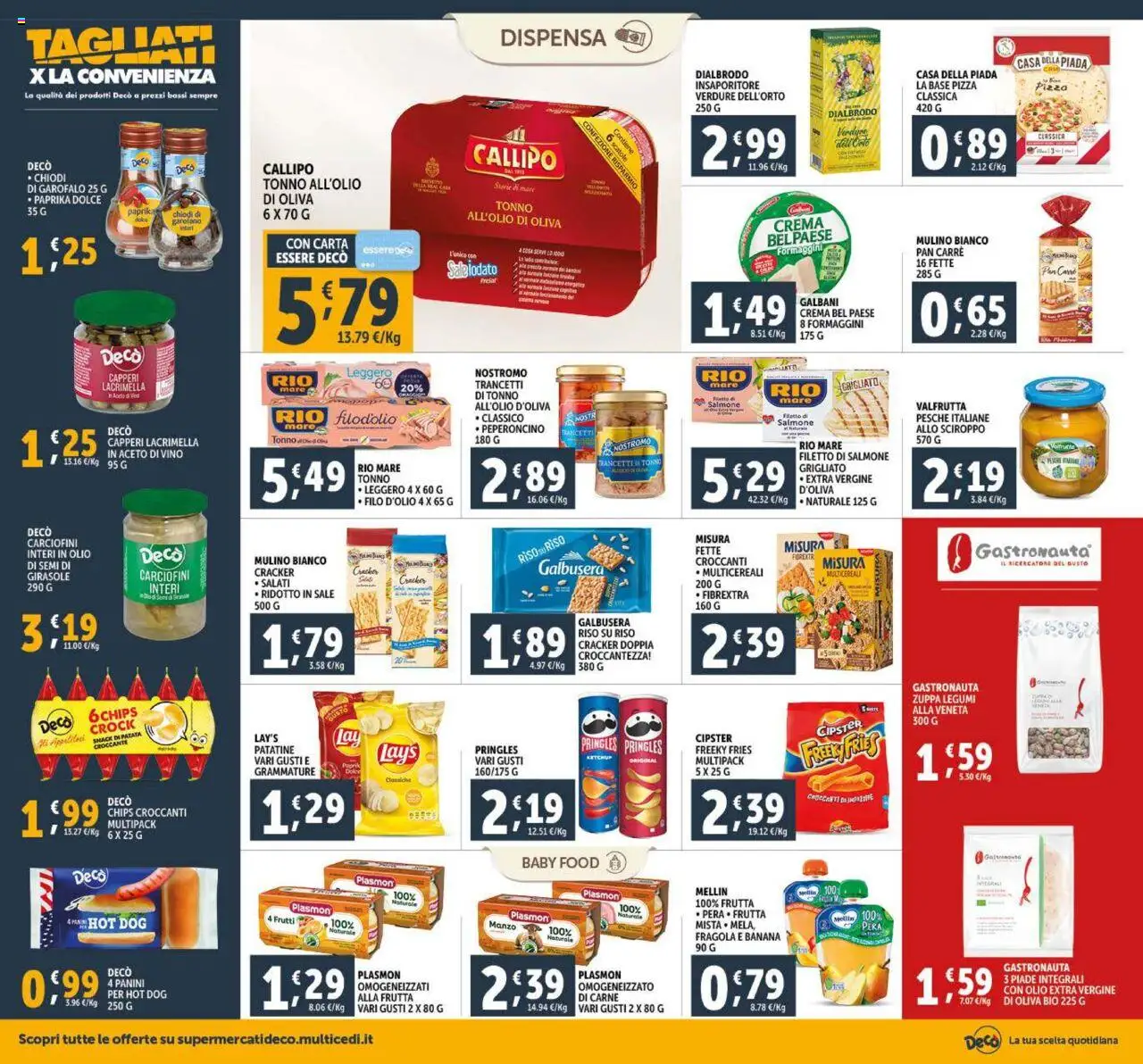 Volantino Decò del 23.09.2025 | Pagina: 14 | Prodotti: Crema, Riso, Verdure, Peperoncino