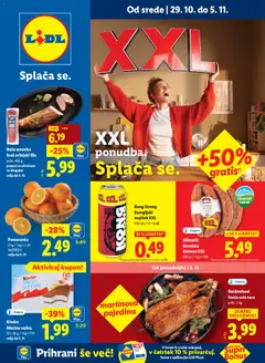 Lidl katalog akcije – veljaven od 29.10.2025