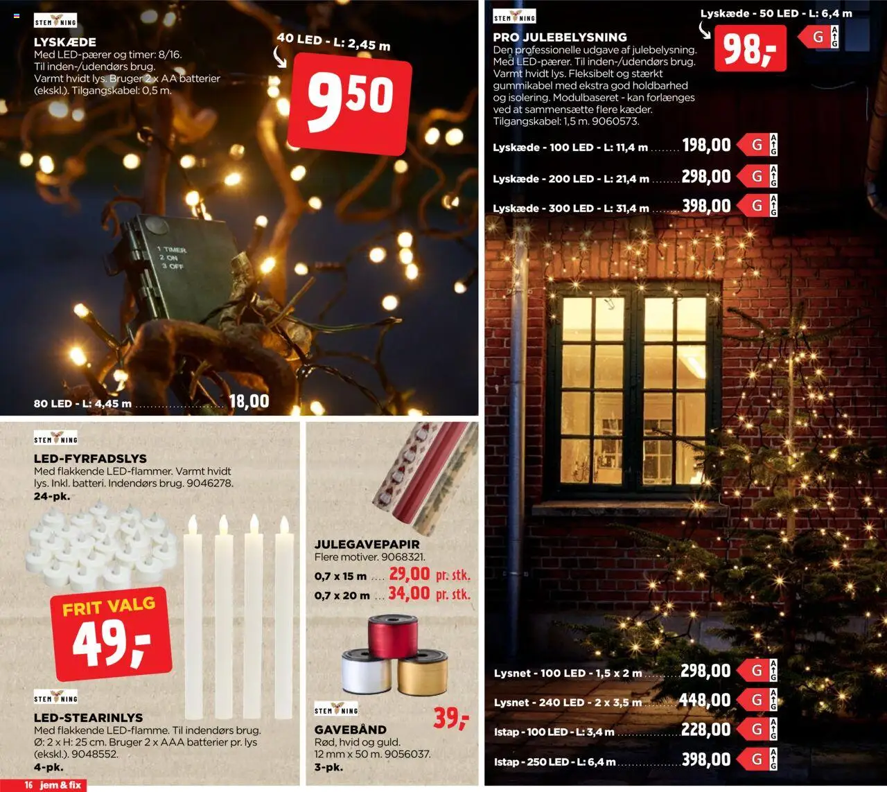 Jem & fix tilbudsavis – gyldig fra 12.10.2025 | Side: 16 | Produkter: Batterier