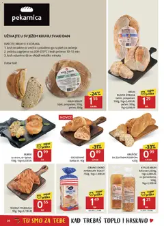 Konzum HR akciós újság - amely érvényes a következő dátumtól: 18.03.2026 | Oldal: 26 | Termékek: Burek, Croissant
