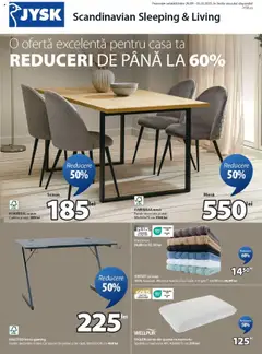 Ofertele JYSK valabile de la 26.09.2025