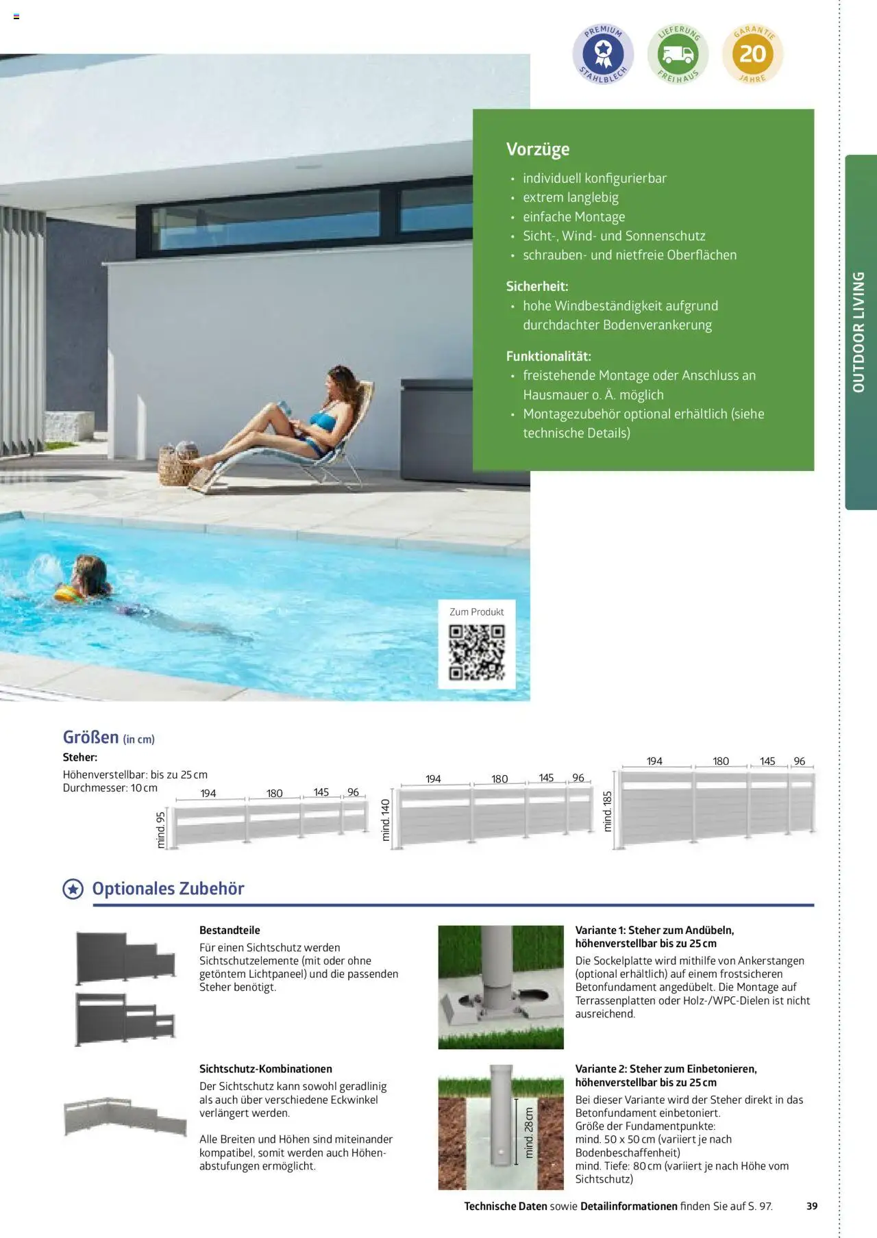 Dehner Biohort – Metall für Garten & Terrasse gültig ab 30.12.2024 | Seite: 39
