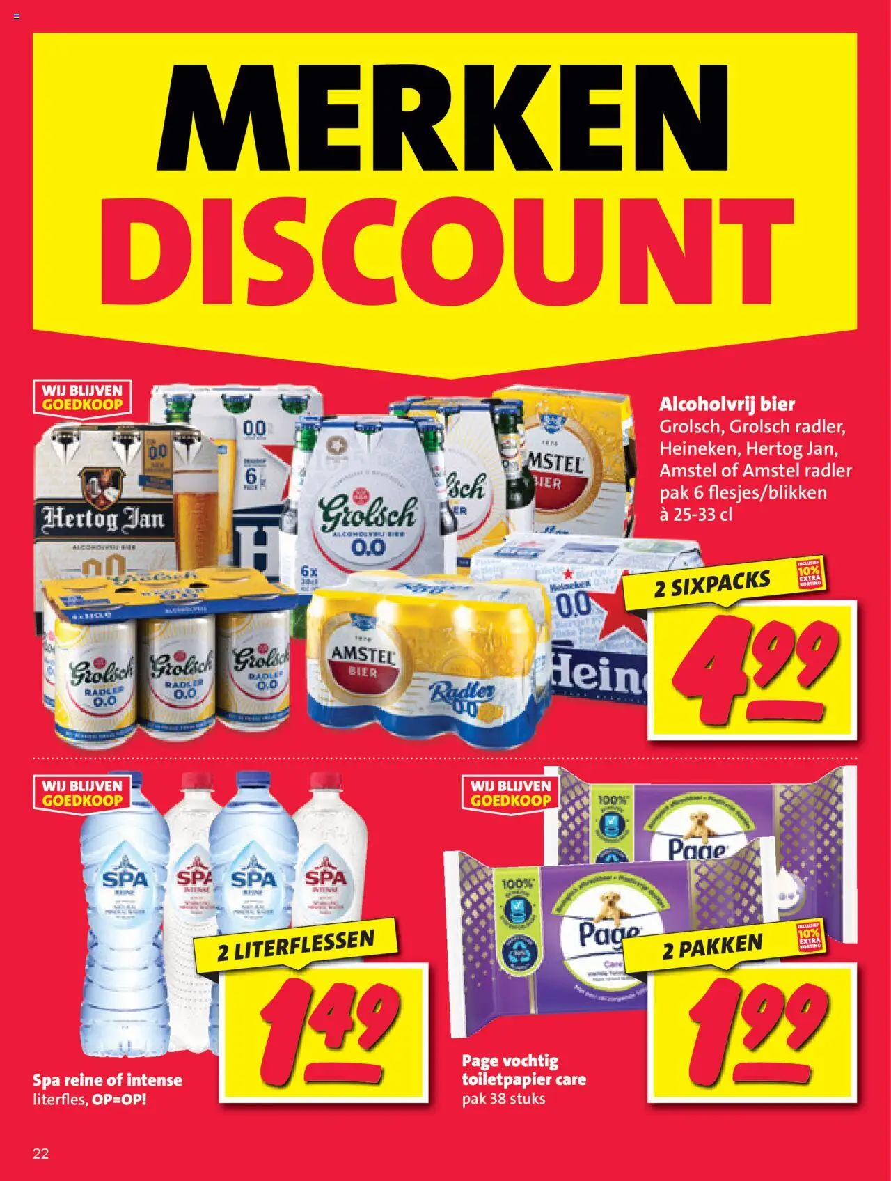  | Pagina: 22 | Producten: Bier, Toiletpapier