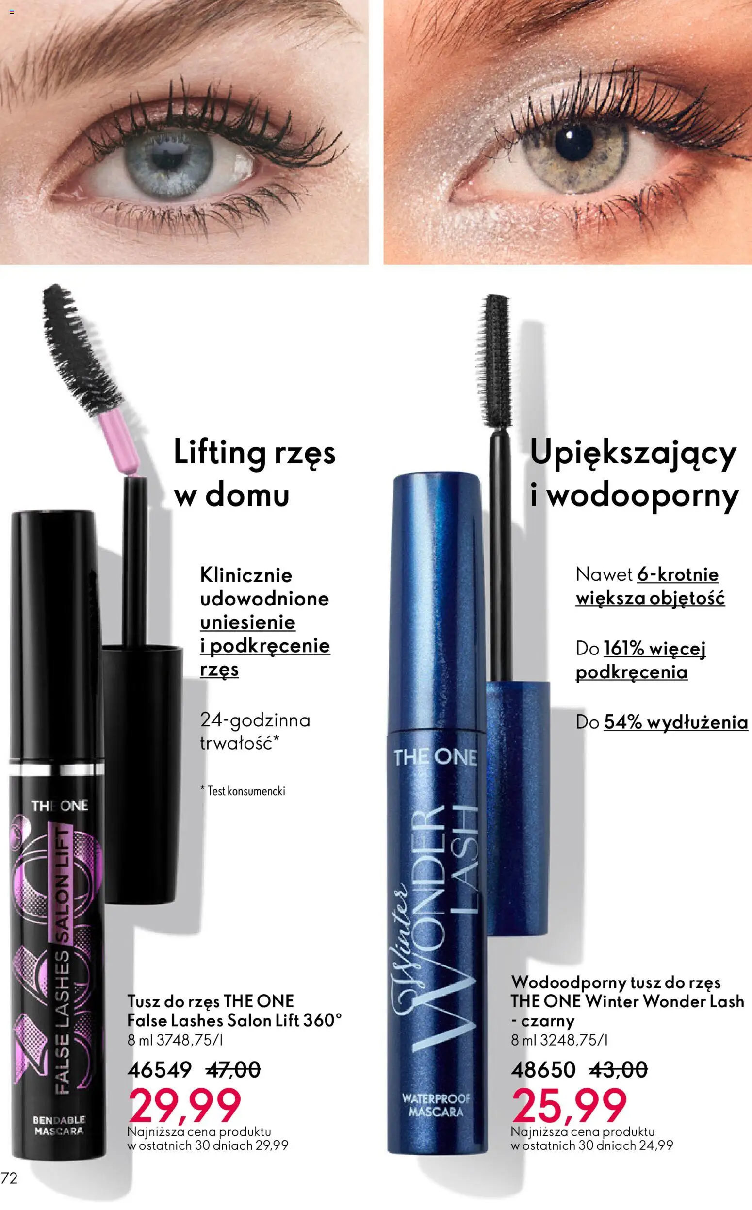 Oriflame Katalog 4 2026 od 04.03.2026 | Strona: 72 | Produkty: Tusz do rzęs