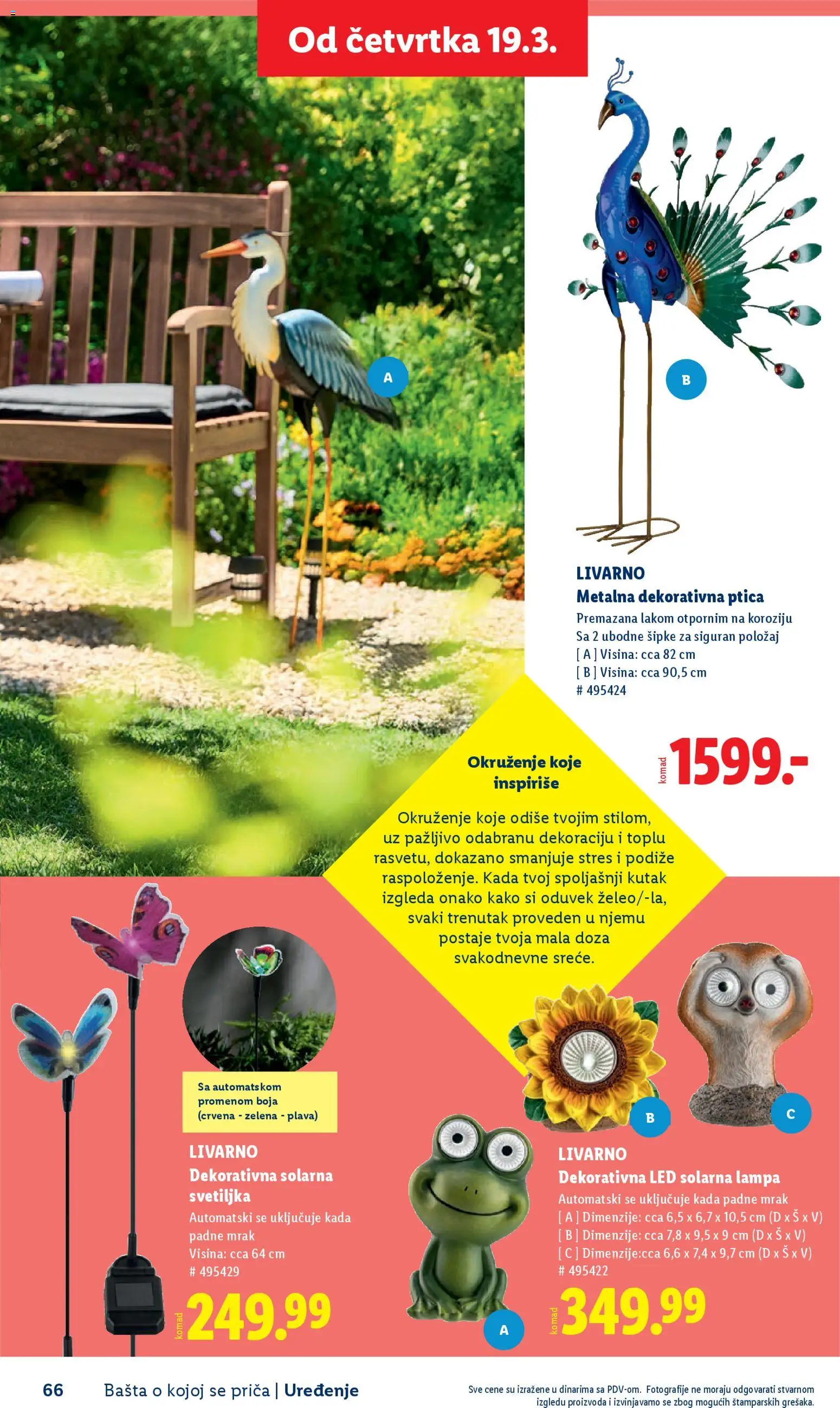 Lidl katalog - važi od 26.02.2026 | Strana: 66 | Proizvode: Solarna lampa, Lampa