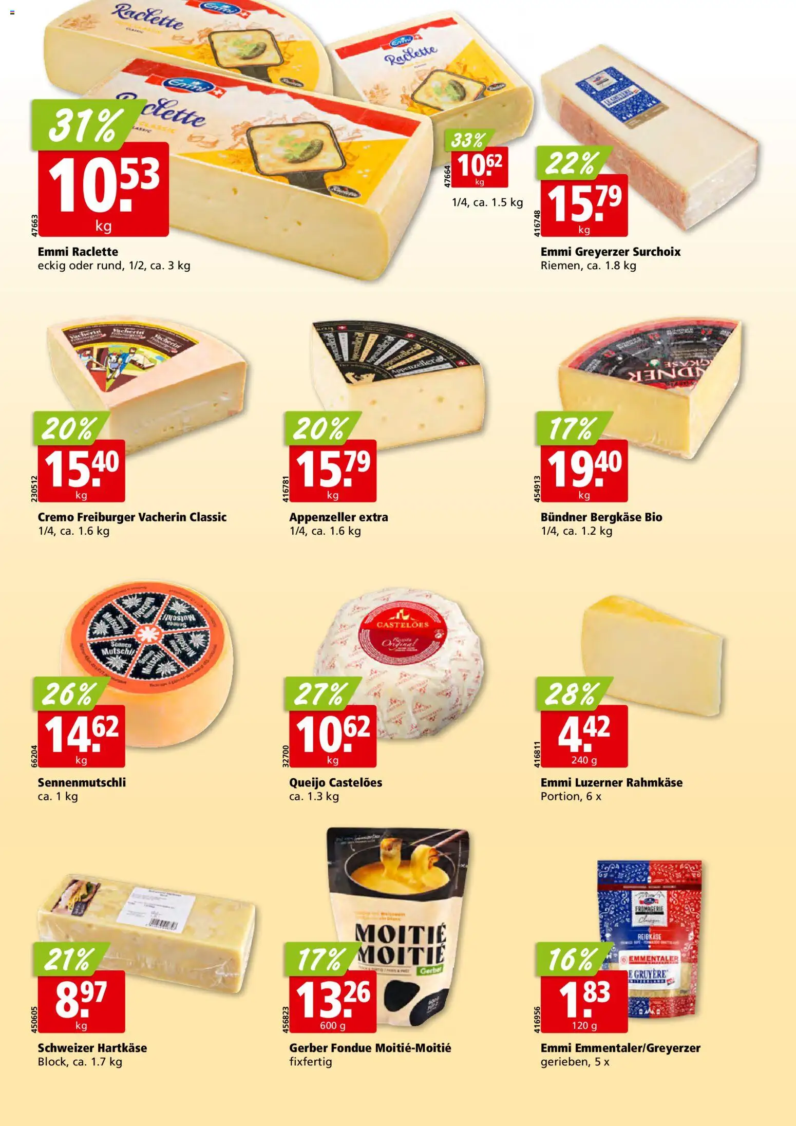 Aligro Aktionen – gültig ab 23.02.2026 | Seite: 22 | Produkte: Raclette, Fondue