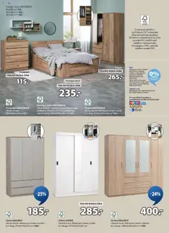 Novi JYSK katalog ponudbe – veljaven od 03.09.2025 | Stran: 12 | Izdelki: Okvir, Predalnik, Posteljni okvir, Omara