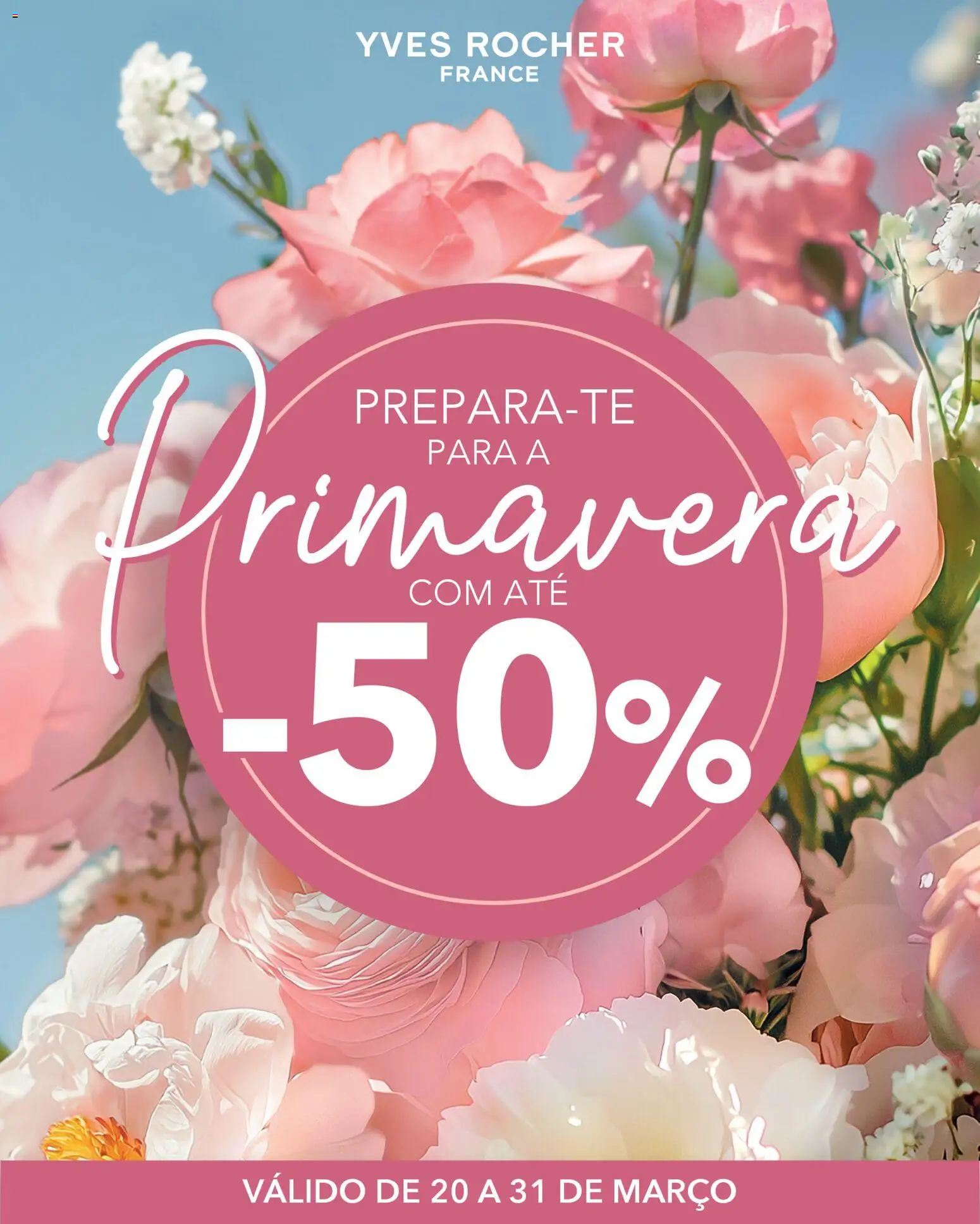 Yves Rocher Prepara te para a primavera  │ válido de 20.03.2026 | Página: 1