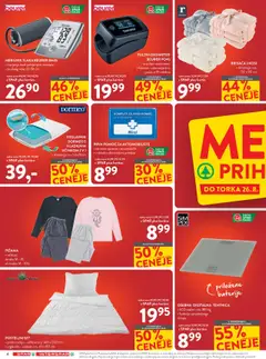 Spar katalog mega 06/25 │ velja od 13.08.2025 | Stran: 4 | Izdelki: Brisača, Prešita odeja, Pižama, Baterije