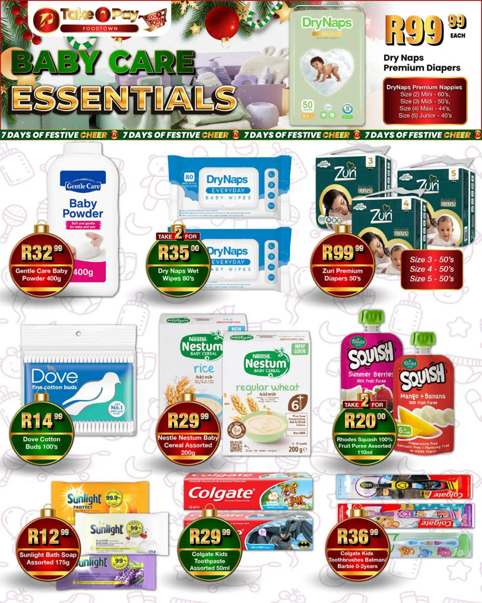 New Take n Pay catalogue – valid from 18.12.2025 | Page: 25 | Products: Bath, Soap, Preservative, Toothpaste