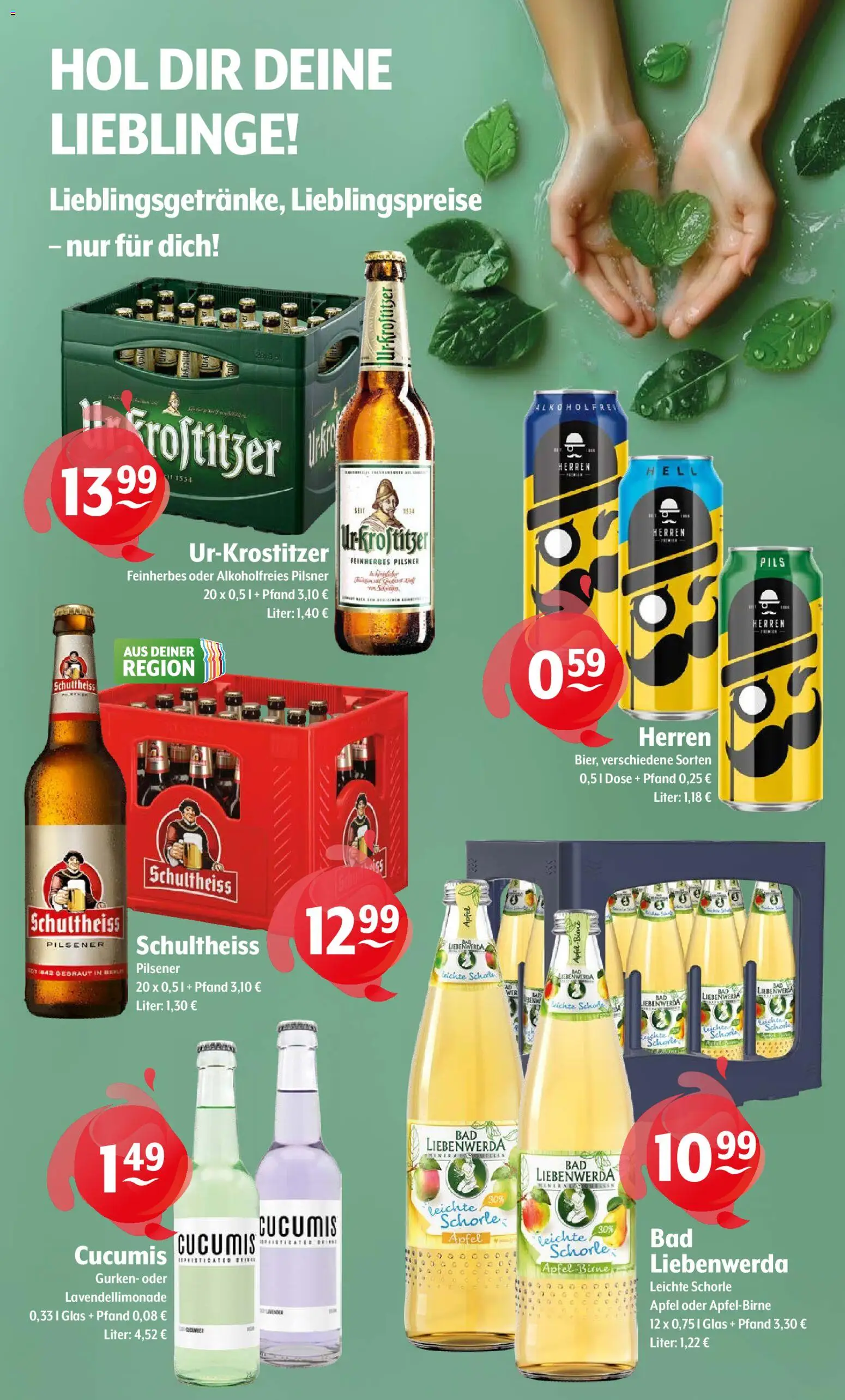 Getränke Hoffmann Prospekt 	 – gültig ab 12.01.2026 | Seite: 11 | Produkte: Pils, Äpfel, Birne, Gurken