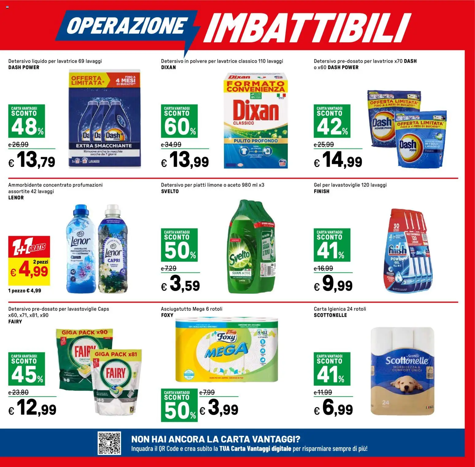 Volantino Iper del 03.11.2025 | Pagina: 7 | Prodotti: Ammorbidente, Lavatrice, Asciugatutto, Lenzuola