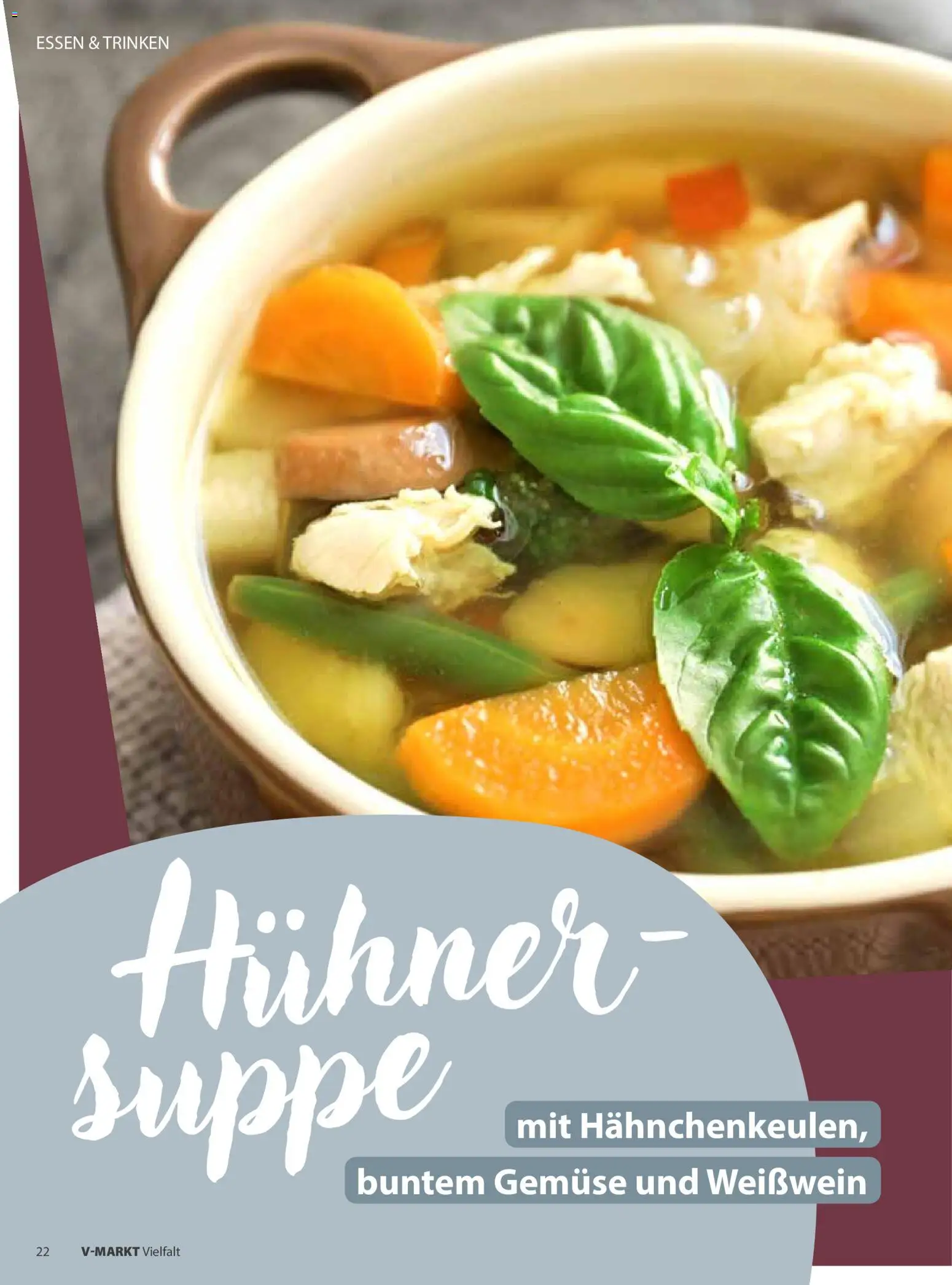 V-Markt - Vielfalt Januar / Februar – gültig ab 02.01.2026 | Seite: 22 | Produkte: Weißwein, Gemüse