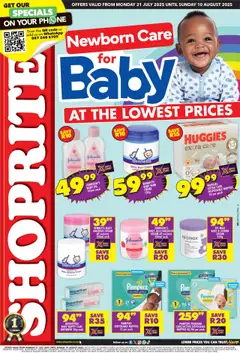 Preview of Shoprite specials valid from 21.07.2025