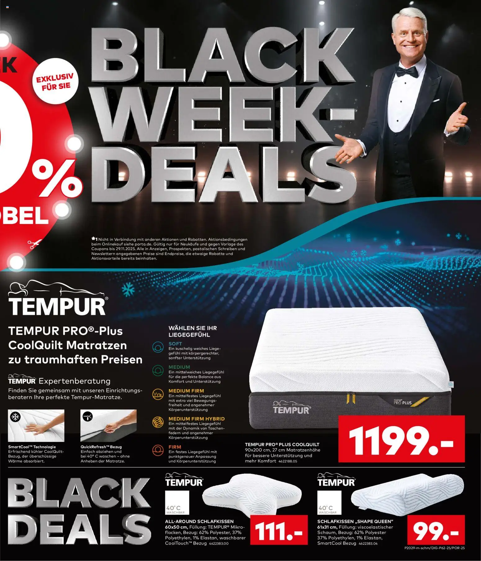 Porta! Unglaubliche Black Deals, 30% auf ALLE Möbel und verlängerte Öffnungszeiten am Black Friday! - Potsdam – gültig ab 24.11.2025 | Seite: 5 | Produkte: Liege
