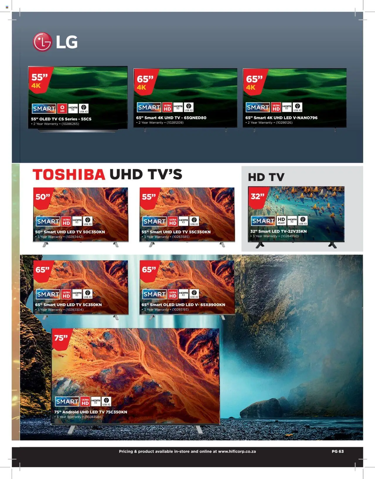 New HiFi Corp catalogue – valid from 12.02.2024 | Page: 63 | Products: USB, TV