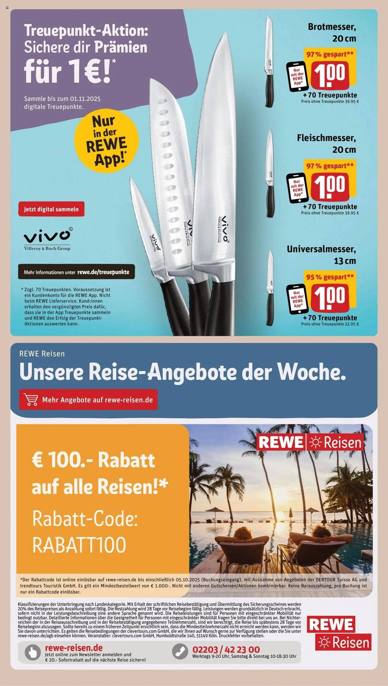 Rewe ihr Kaufpark Prospekt 	 – gültig ab 22.09.2025 | Seite: 19 | Produkte: Vivo, Uhr