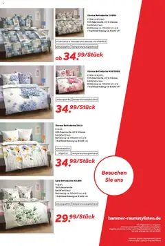 Hammer Zuhause Prospekt 	 - gültig ab dem 27.07.2025 | Seite: 8 | Produkte: Hortensie, Bettwäsche