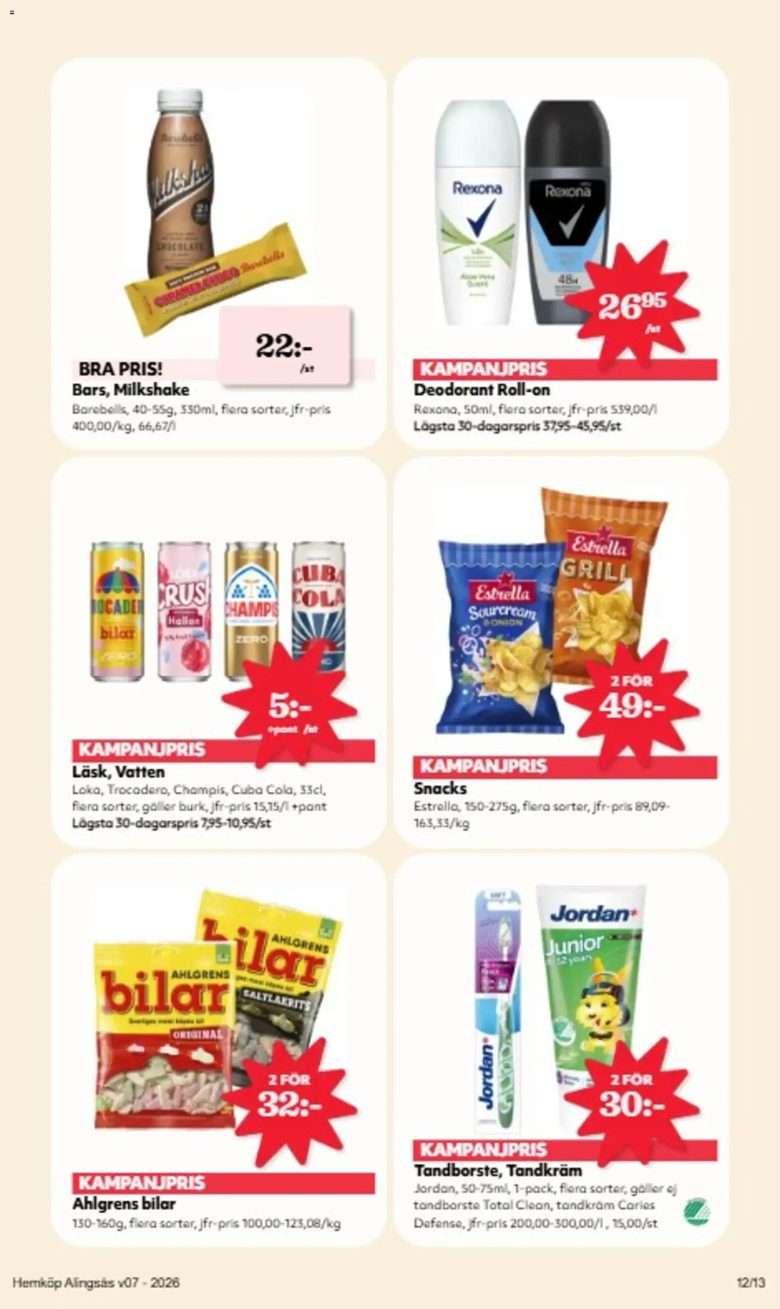 Hemköp reklamblad aktuell från 09.02.2026 | Sida: 12