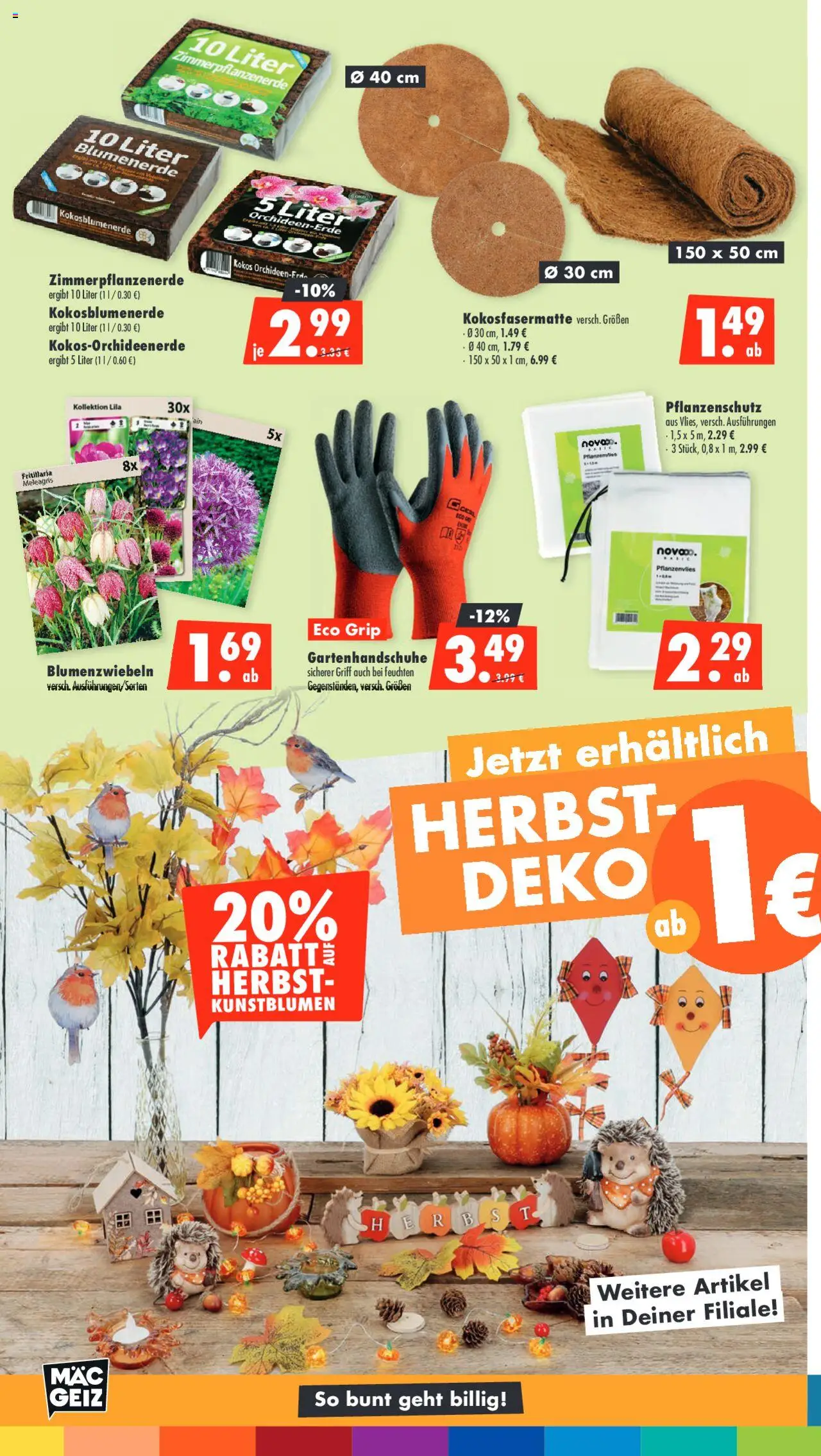 Mäc Geiz Prospekt 	 - gültig ab dem 01.09.2025 | Seite: 4 | Produkte: Blumenerde