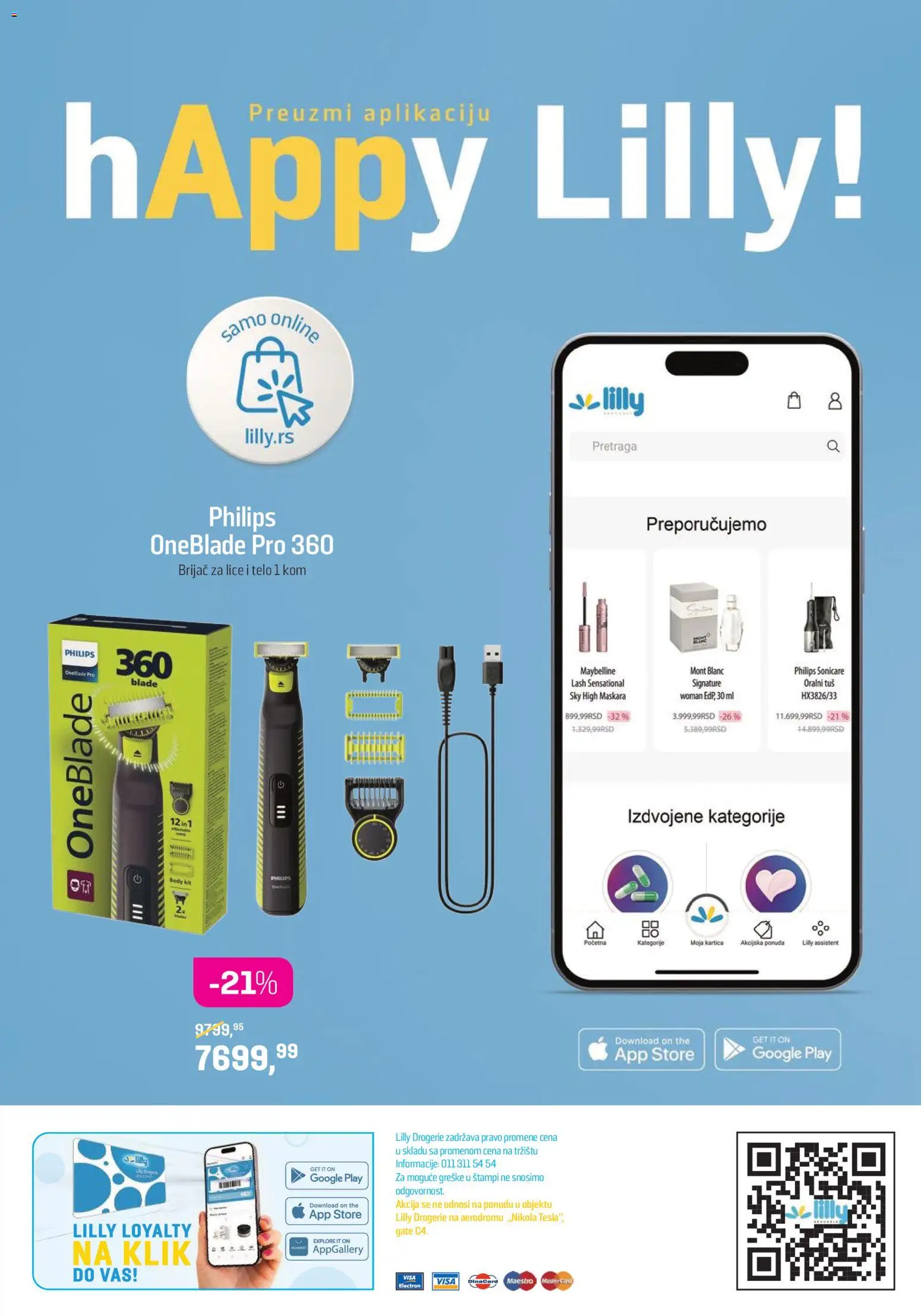 Lilly drogerie katalog - važi od 01.11.2025 | Strana: 48 | Proizvode: Brijač, Tuš, Maskara