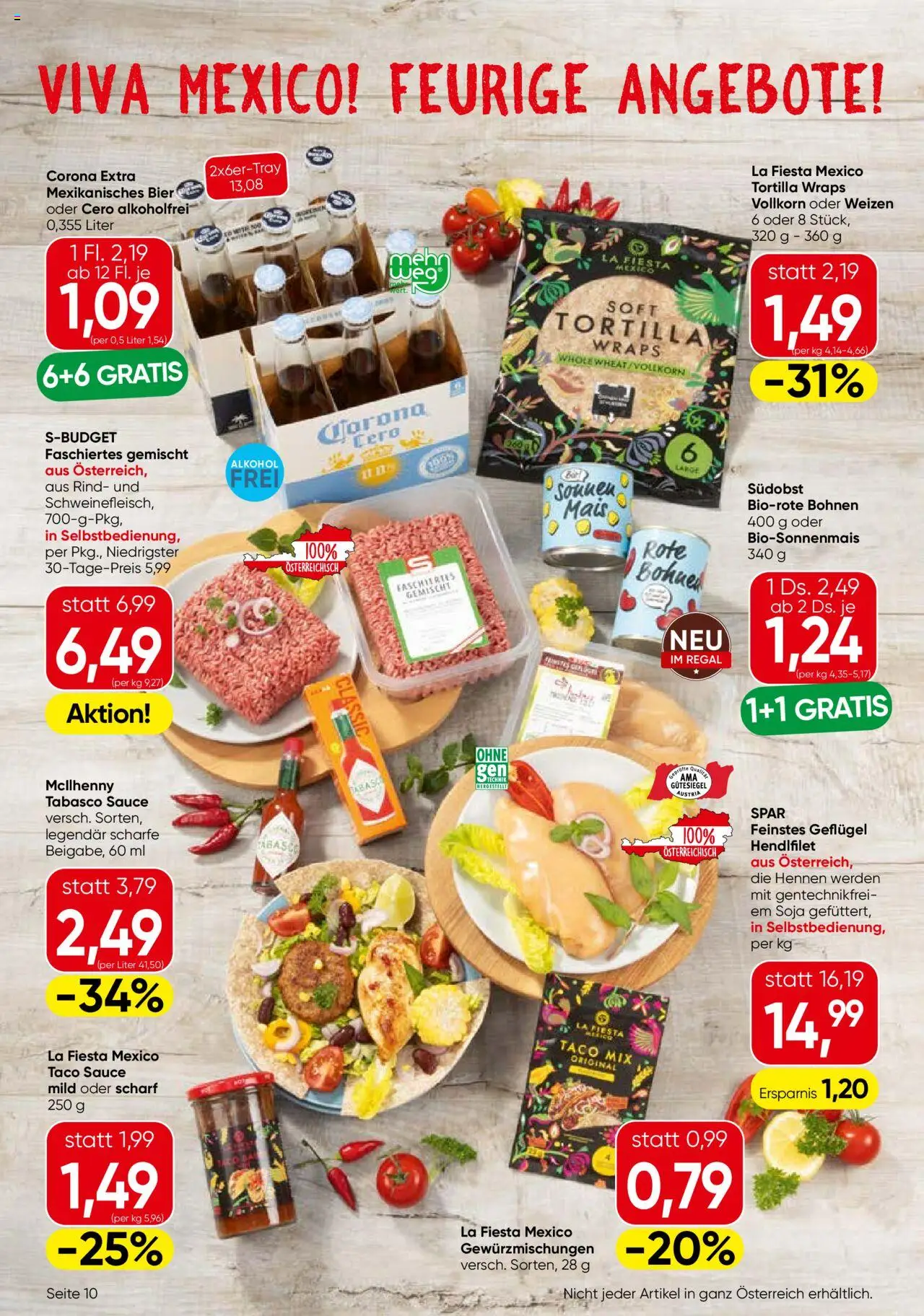 Eurospar Flugblatt - Niederösterreich gültig ab 09.10.2025 | Seite: 10 | Produkte: Regal