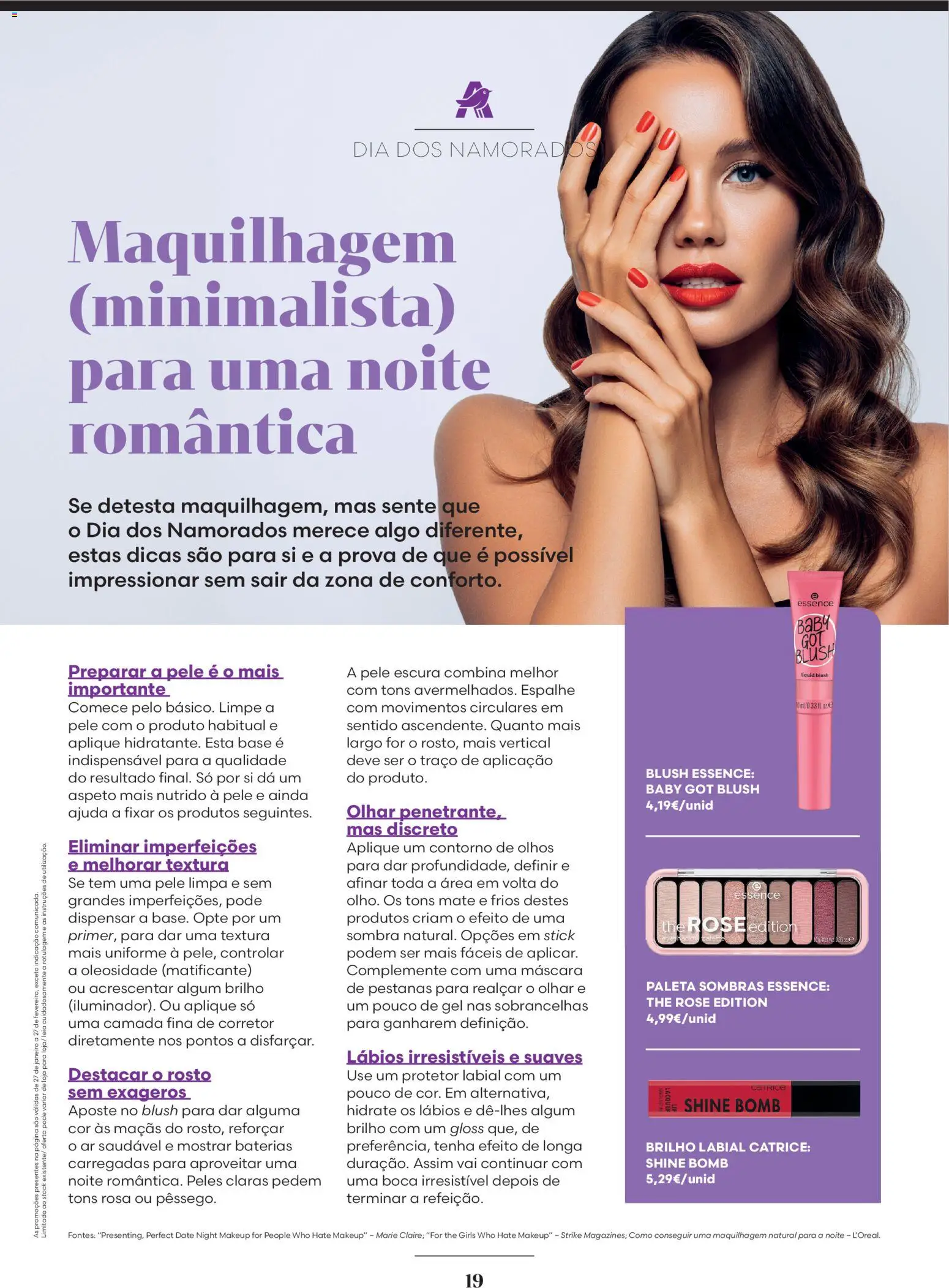 Auchan - Beleza - Especial Capilares │ válido de 01.02.2026 | Página: 19 | Produtos: Gloss, Maquilhagem, Sombras, Maçãs