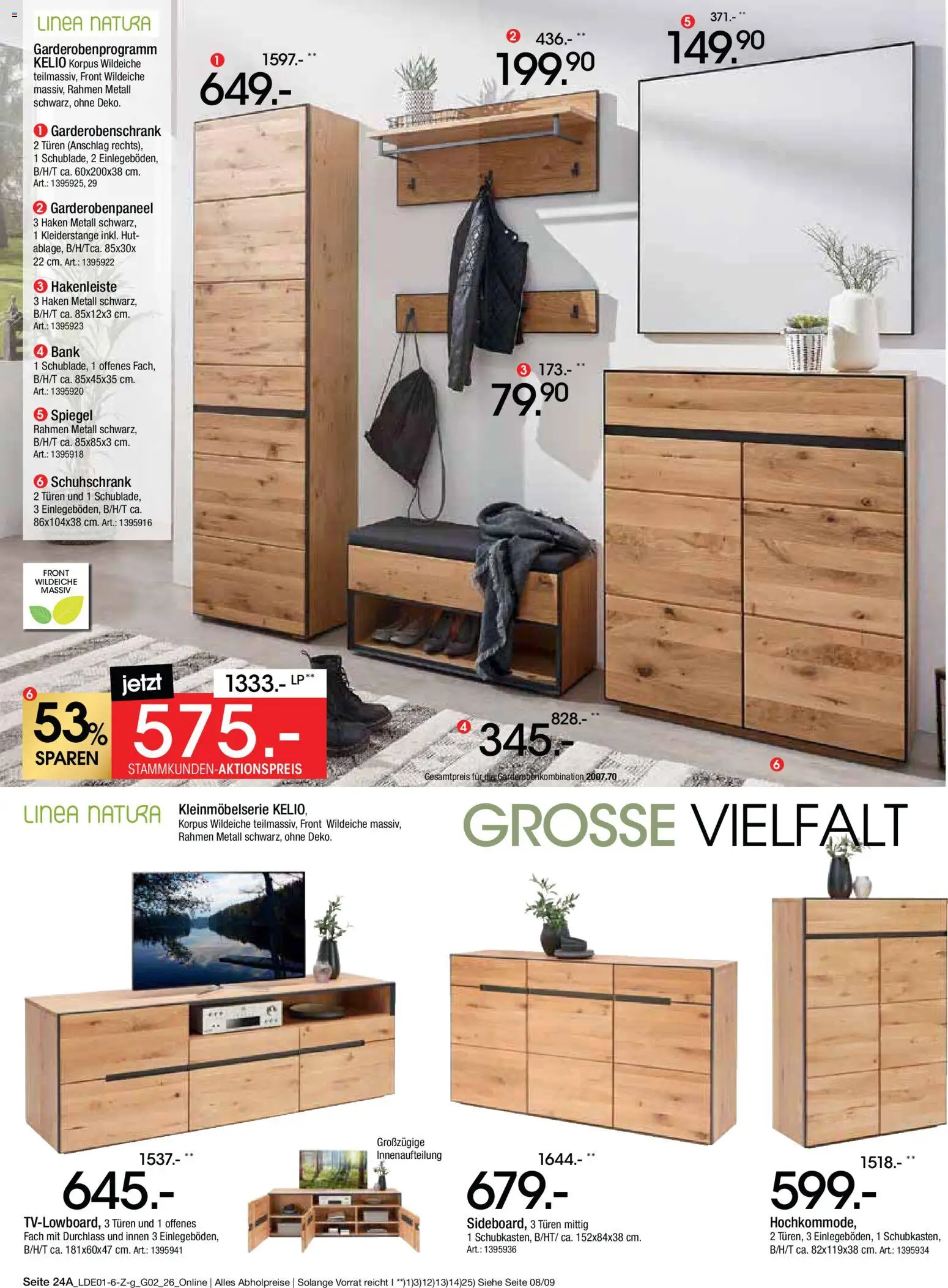 Zurbrüggen Große Marken-Sensation – gültig ab 31.01.2026 | Seite: 28 | Produkte: Spiegel, Garderobenschrank, Hakenleiste, Hut