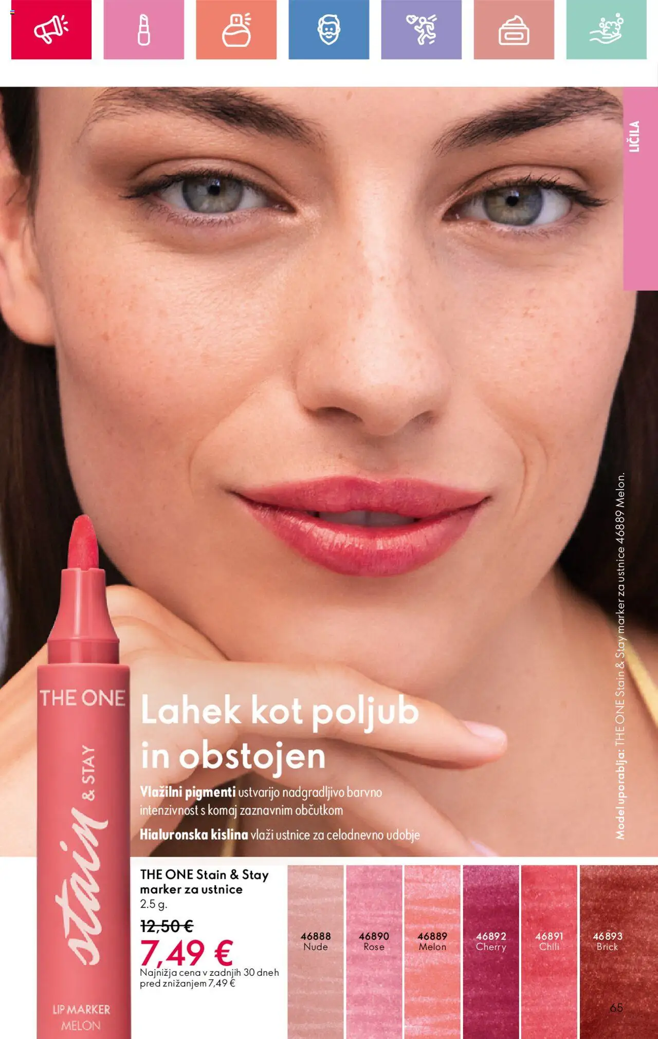 Oriflame katalog 12 │ velja od 24.08.2025 | Stran: 65 | Izdelki: Licila