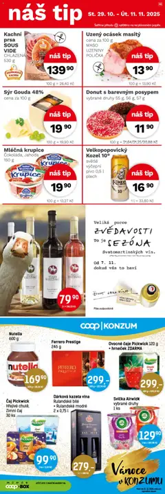 Náhled letáku Konzum leták od 29.10.2025 | Strana: 4