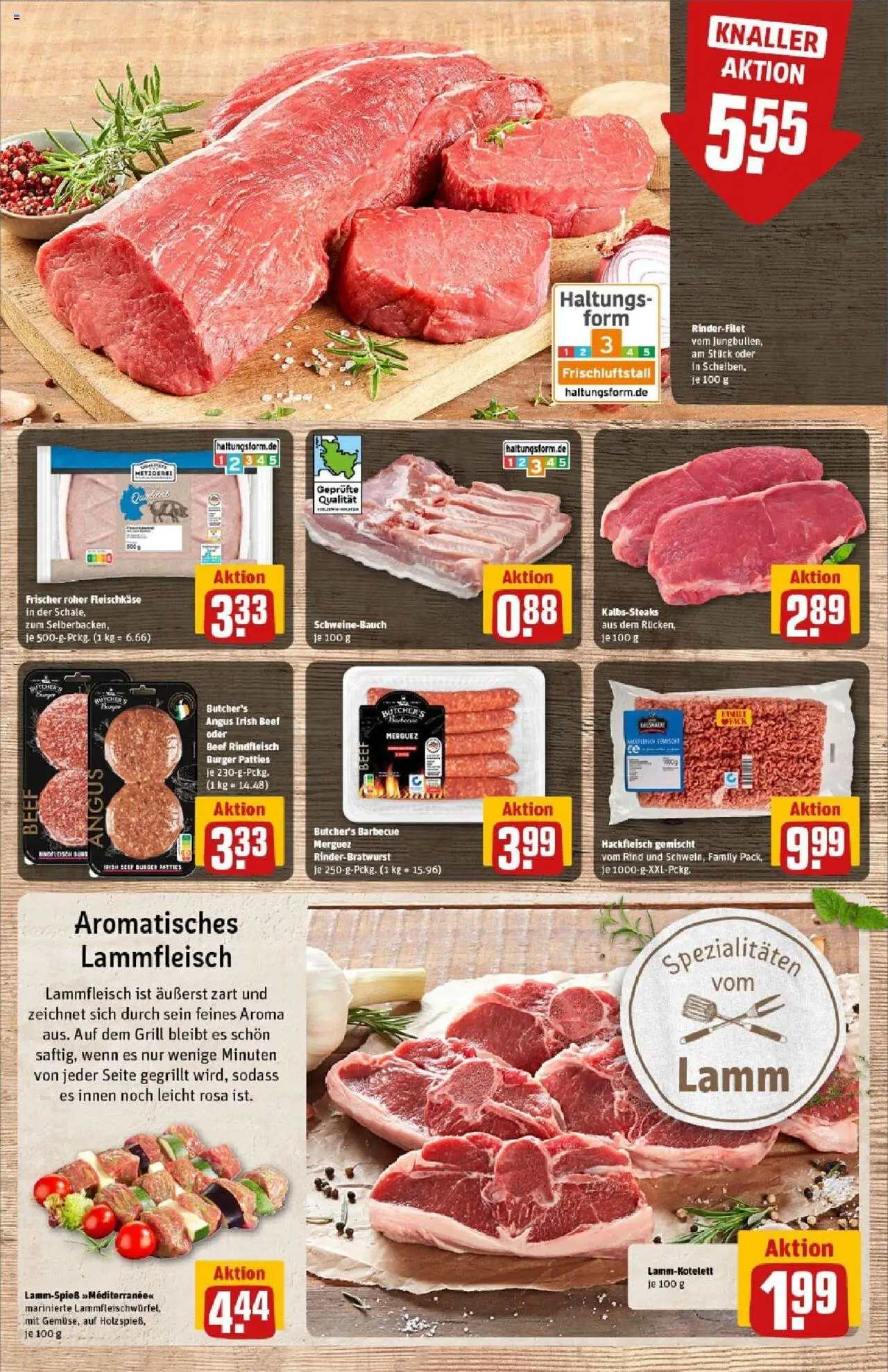 Rewe prospekt Hamburg/Tonndorf	 - gültig ab dem 06.07.2025 | Seite: 9 | Produkte: Grill, Burger, Steak, Hackfleisch