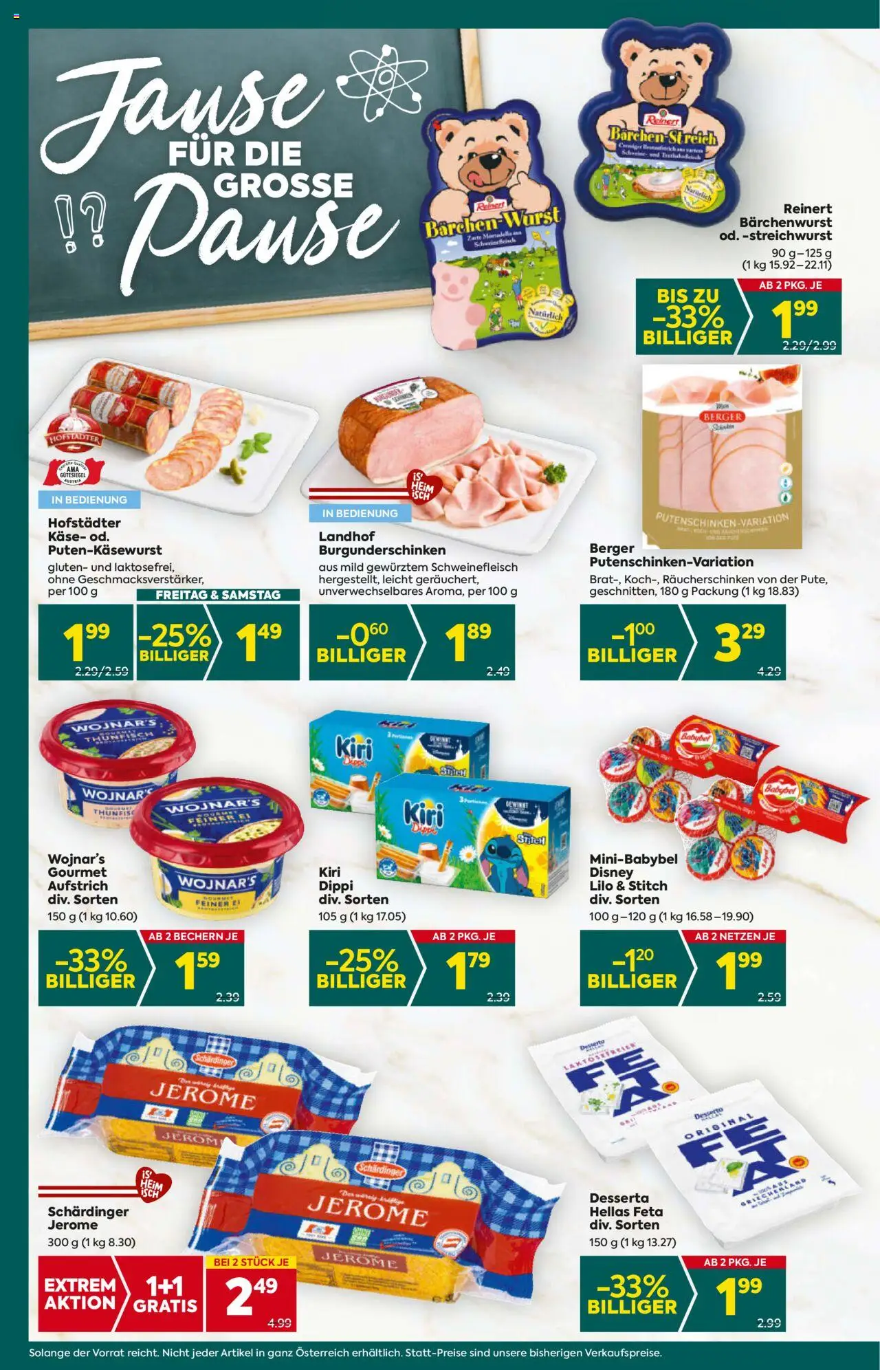 Billa Plus Flugblatt - Burgenland gültig ab 28.08.2025 | Seite: 10 | Produkte: Käse, Schweinefleisch
