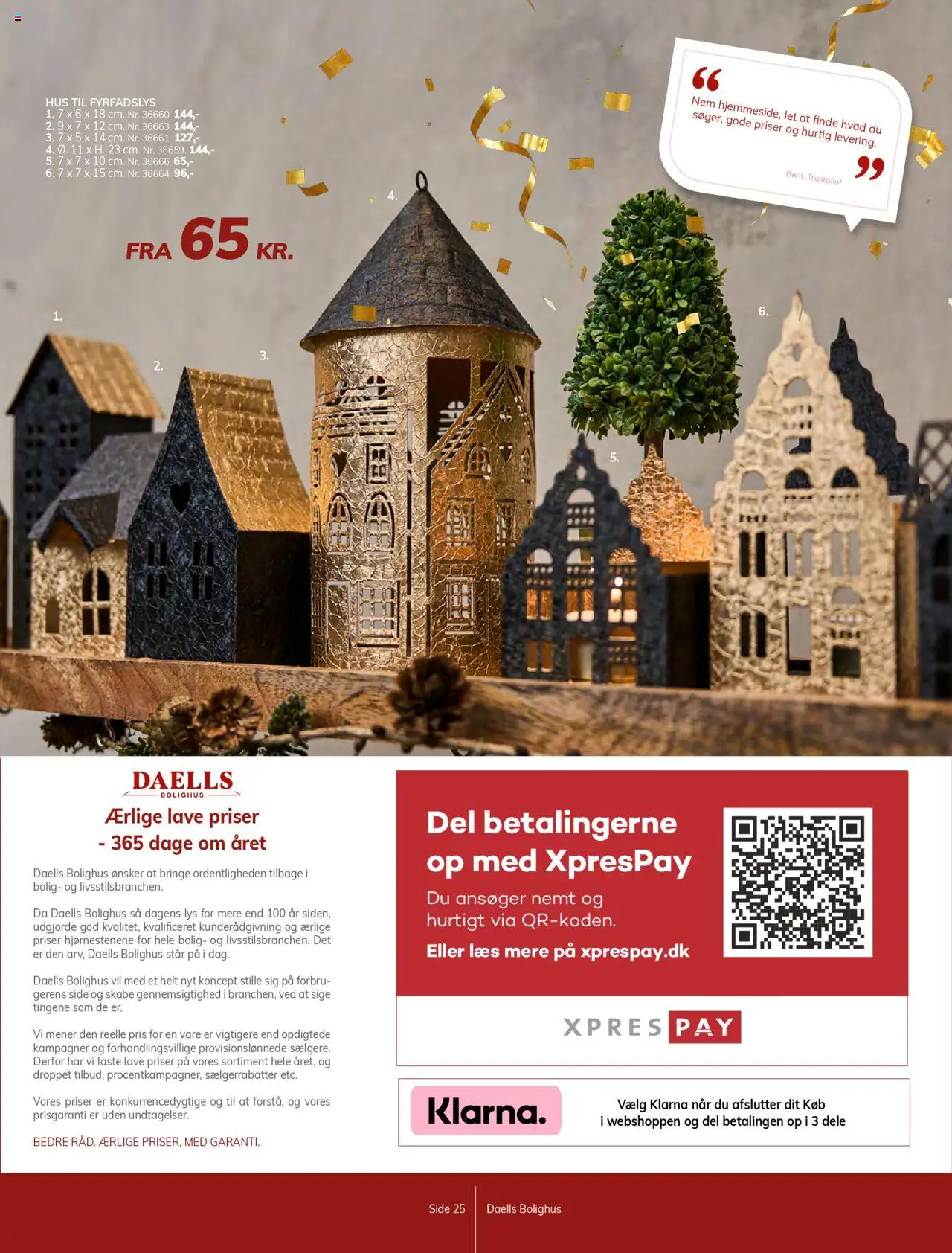 Daells Bolighus tilbudsavis – gyldig fra 24.09.2025 | Side: 25 | Produkter: Søm