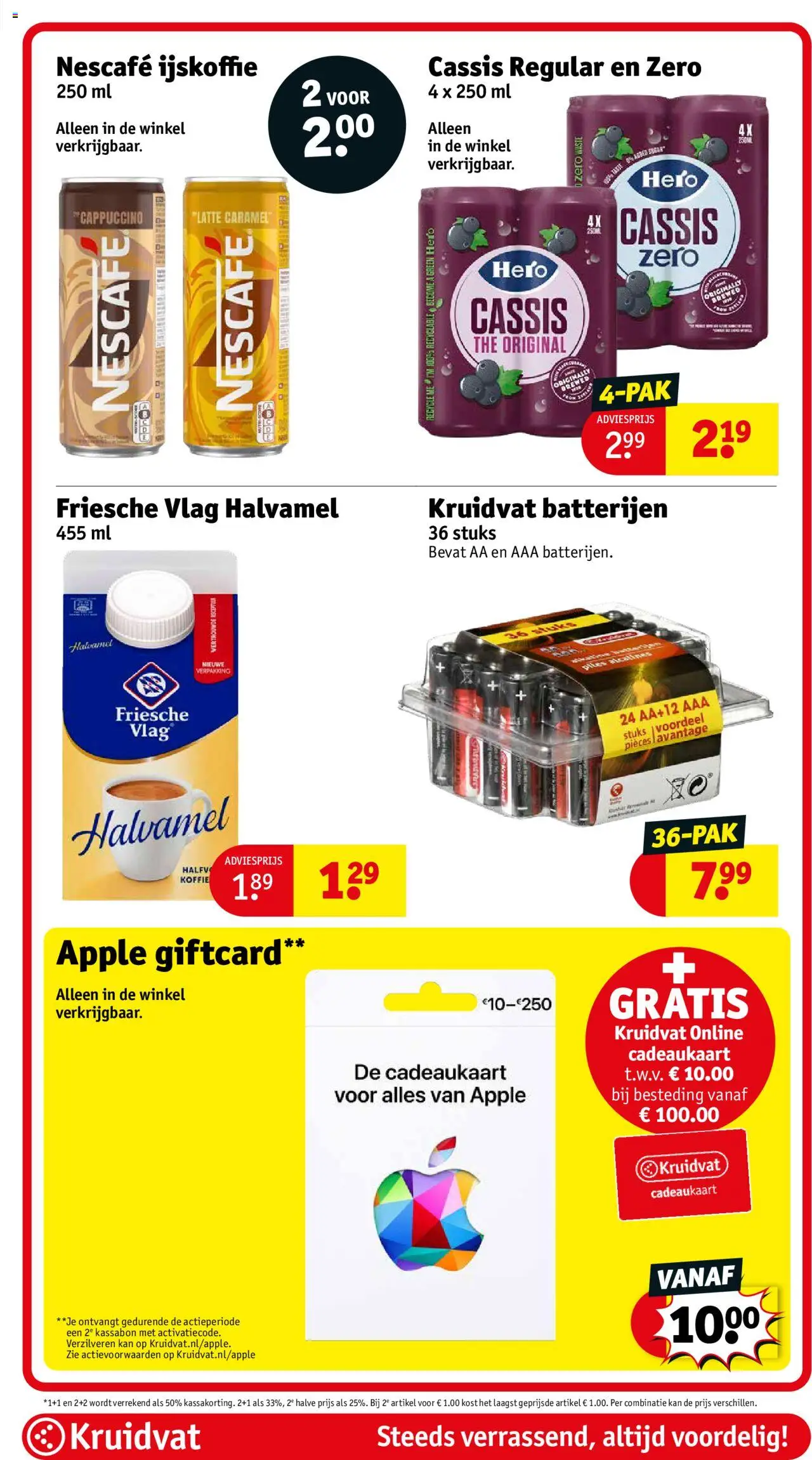  | Pagina: 73 | Producten: Koffie, Cassis, Batterijen, Cappuccino