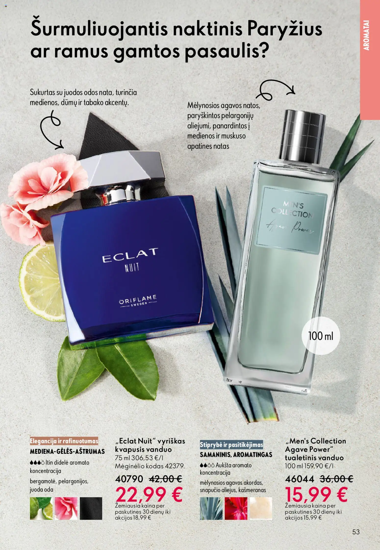 Oriflame akcijos nuo 10.12.2025 | Puslapis: 53 | Prekių: Kvapusis vanduo, Tualetinis vanduo